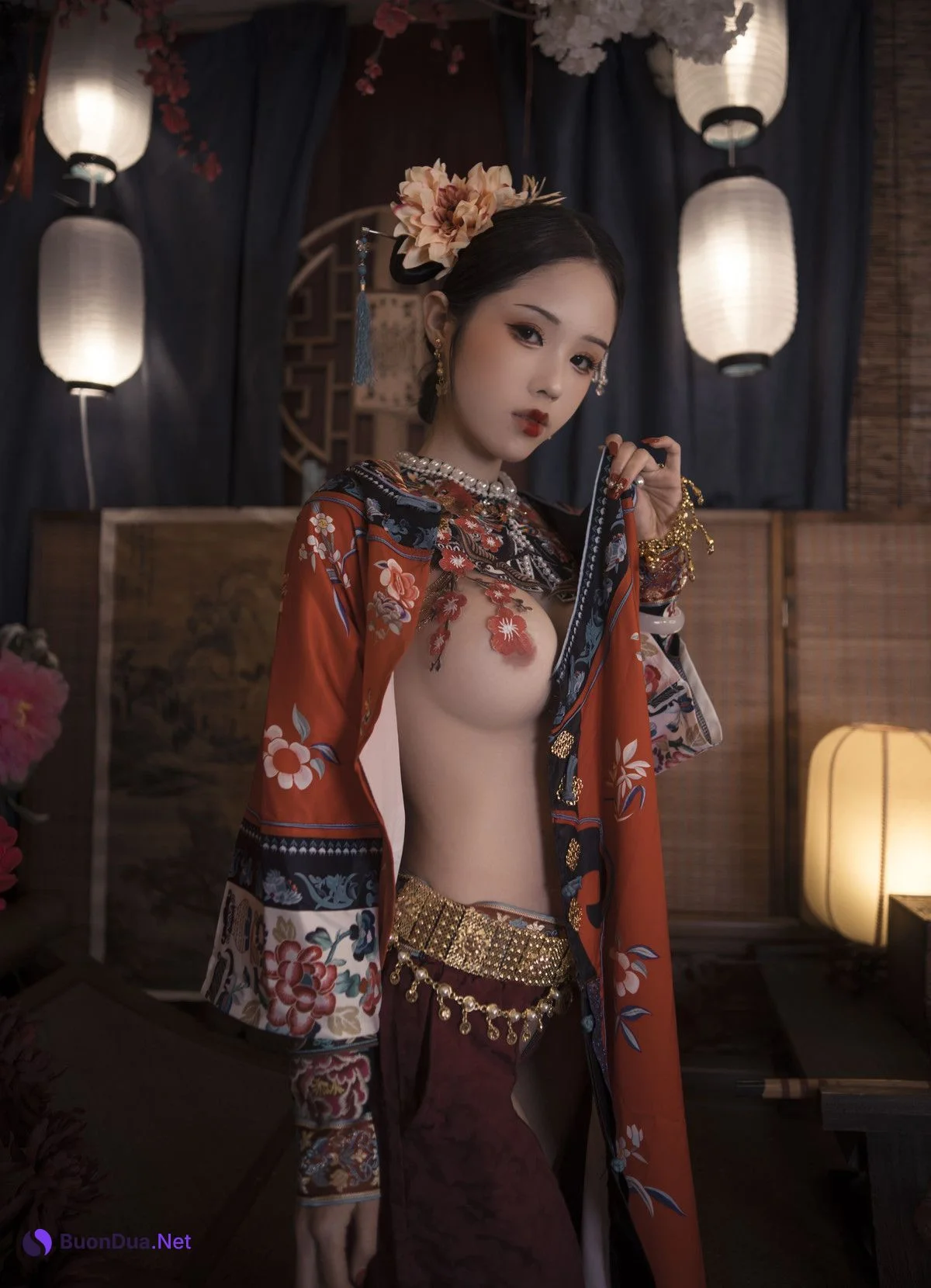 Cosplay 钛合金大粑粑 满清服饰 - Photo 7