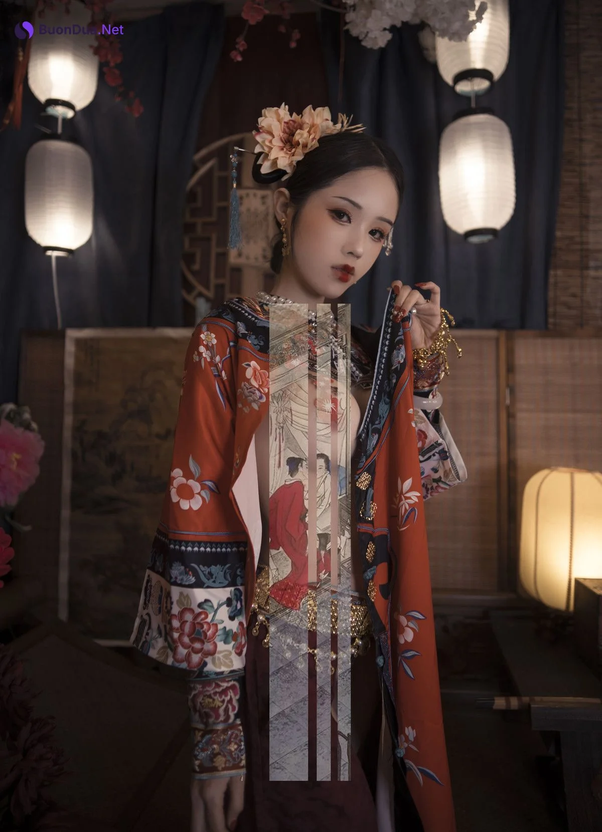 Cosplay 钛合金大粑粑 满清服饰 - Photo 8