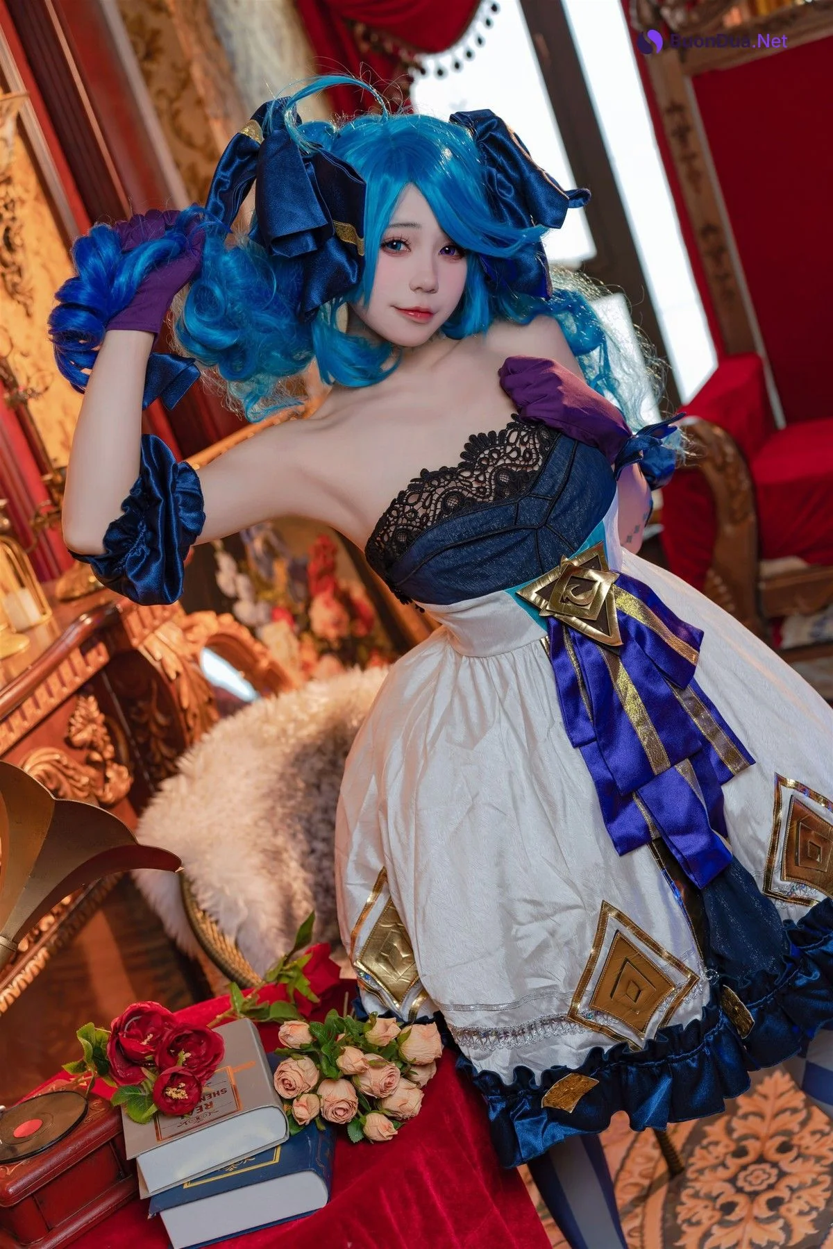 Cosplay 咬一口兔娘 兔兔班车 格温 - Photo 10