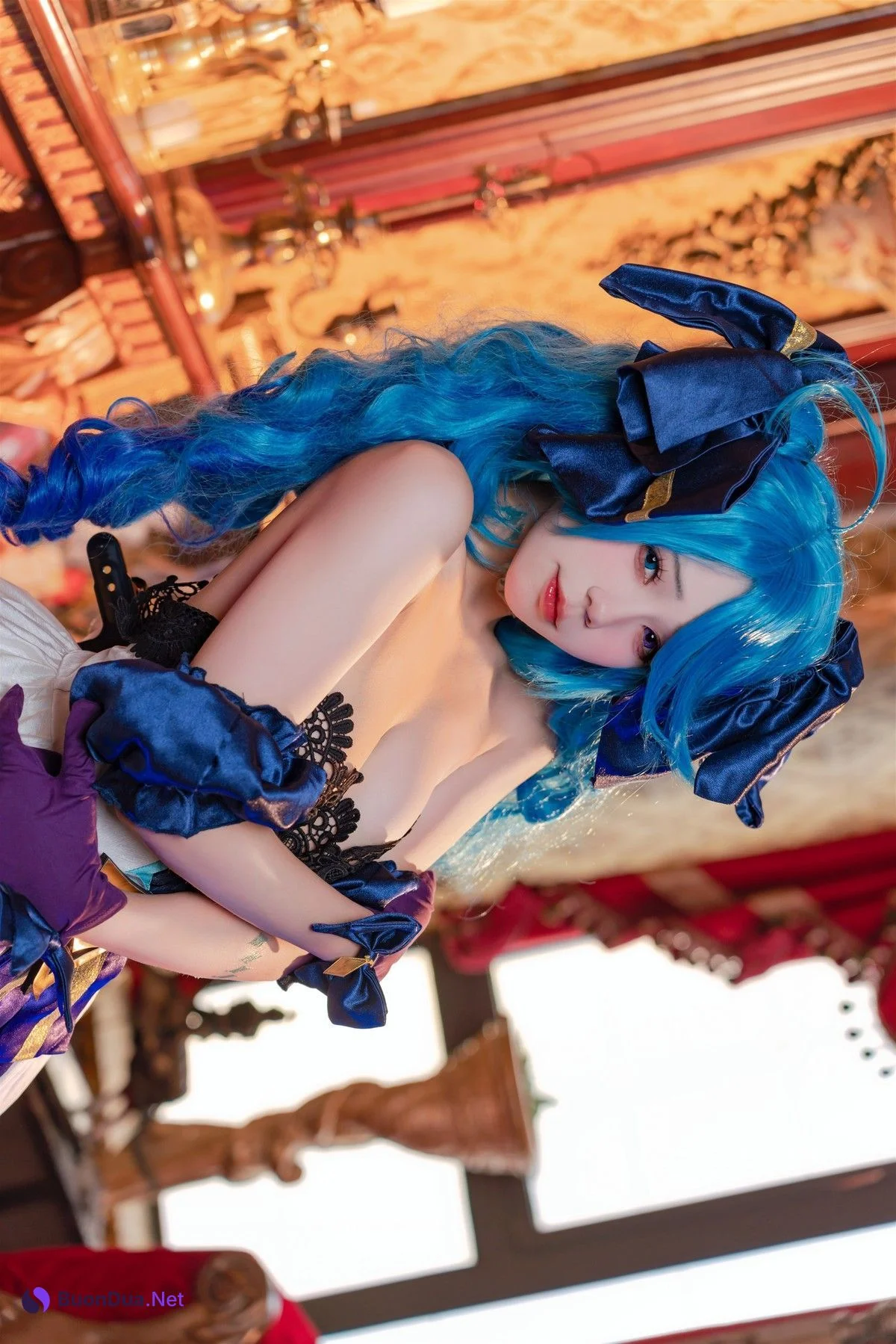 Cosplay 咬一口兔娘 兔兔班车 格温 - Photo 11