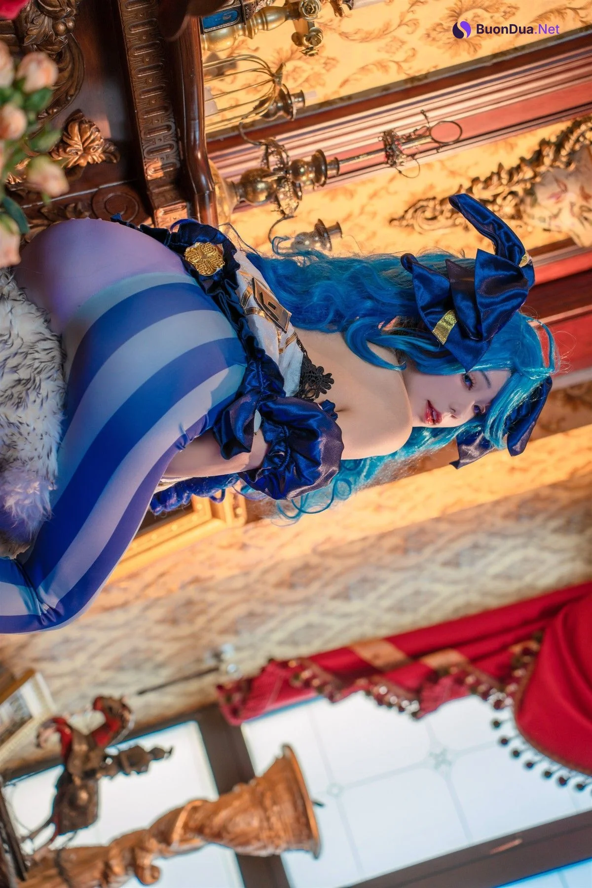 Cosplay 咬一口兔娘 兔兔班车 格温 - Photo 16