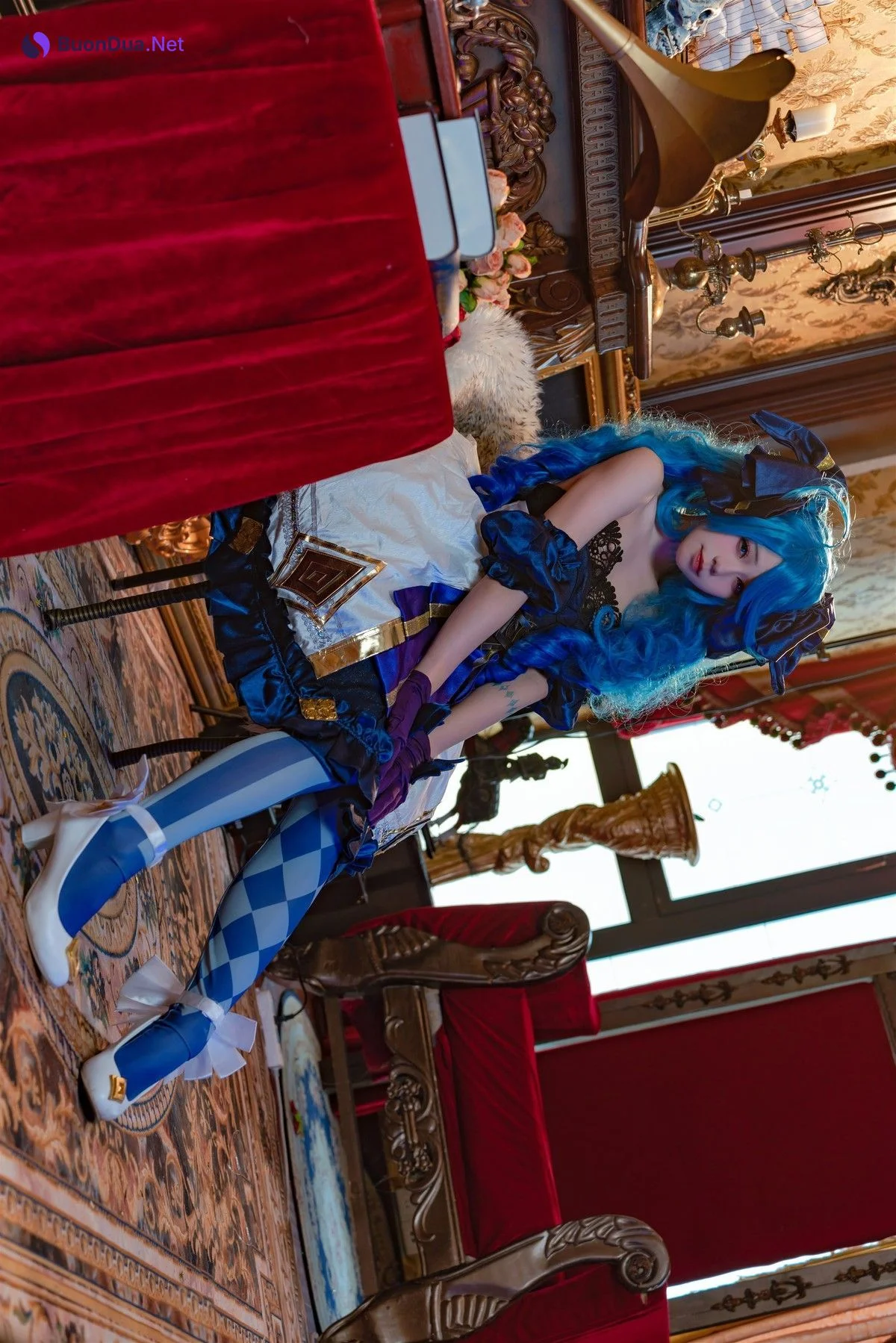 Cosplay 咬一口兔娘 兔兔班车 格温 - Photo 3