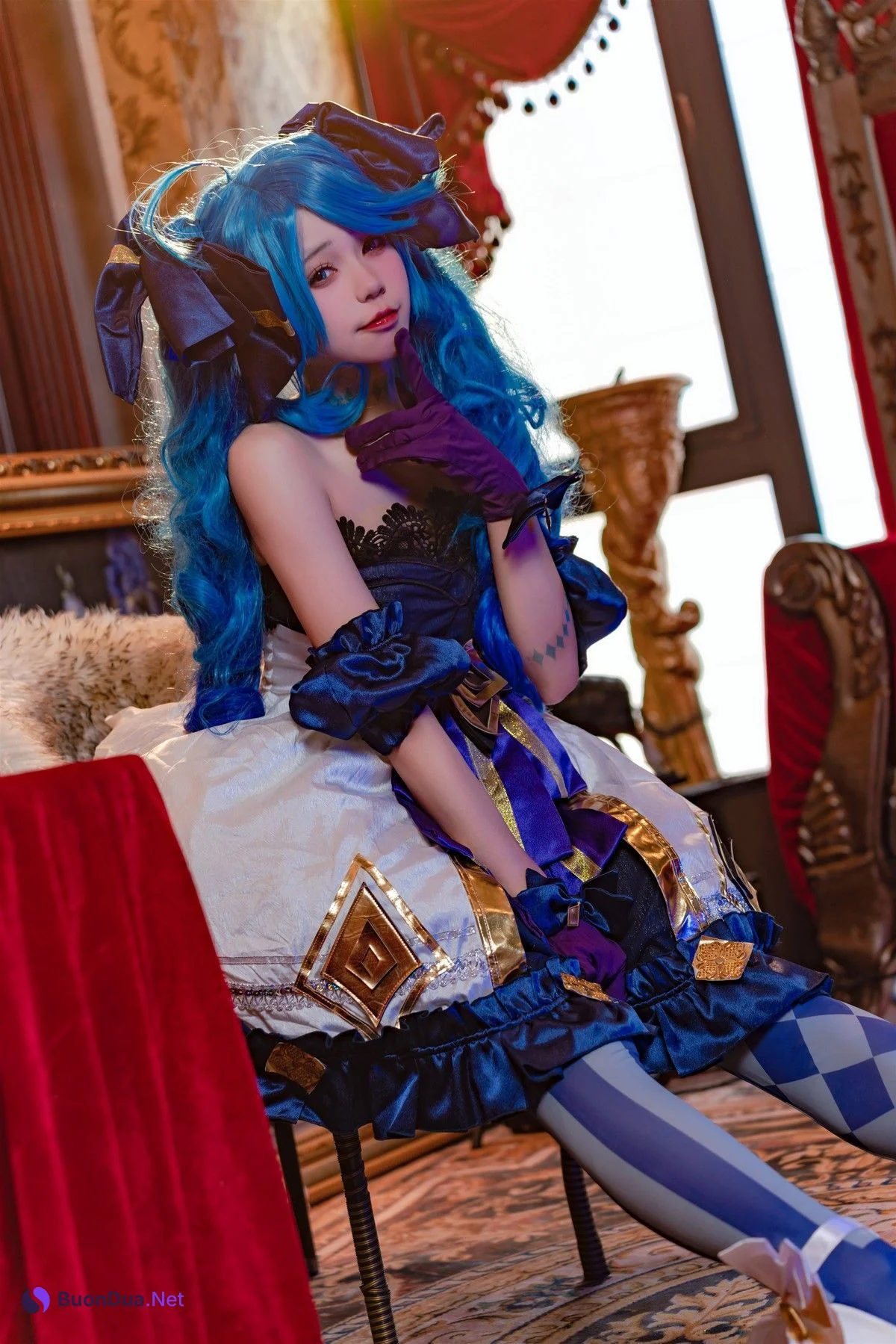 Cosplay 咬一口兔娘 兔兔班车 格温 - Photo 4