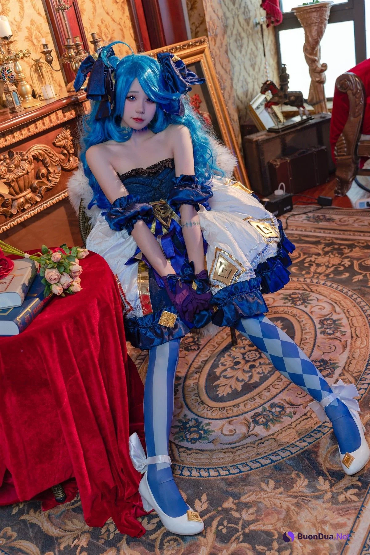 Cosplay 咬一口兔娘 兔兔班车 格温 - Photo 6