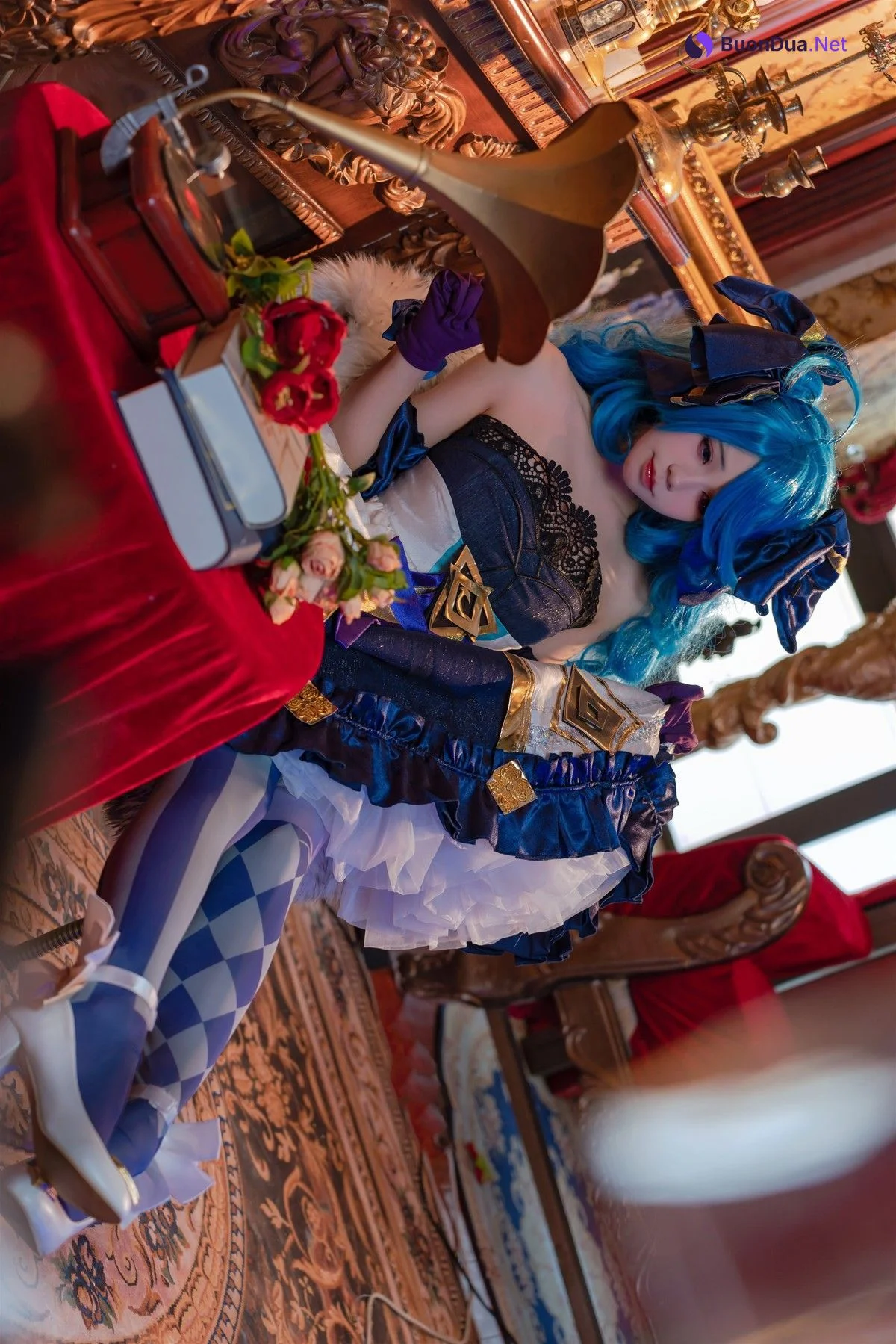 Cosplay 咬一口兔娘 兔兔班车 格温 - Photo 7