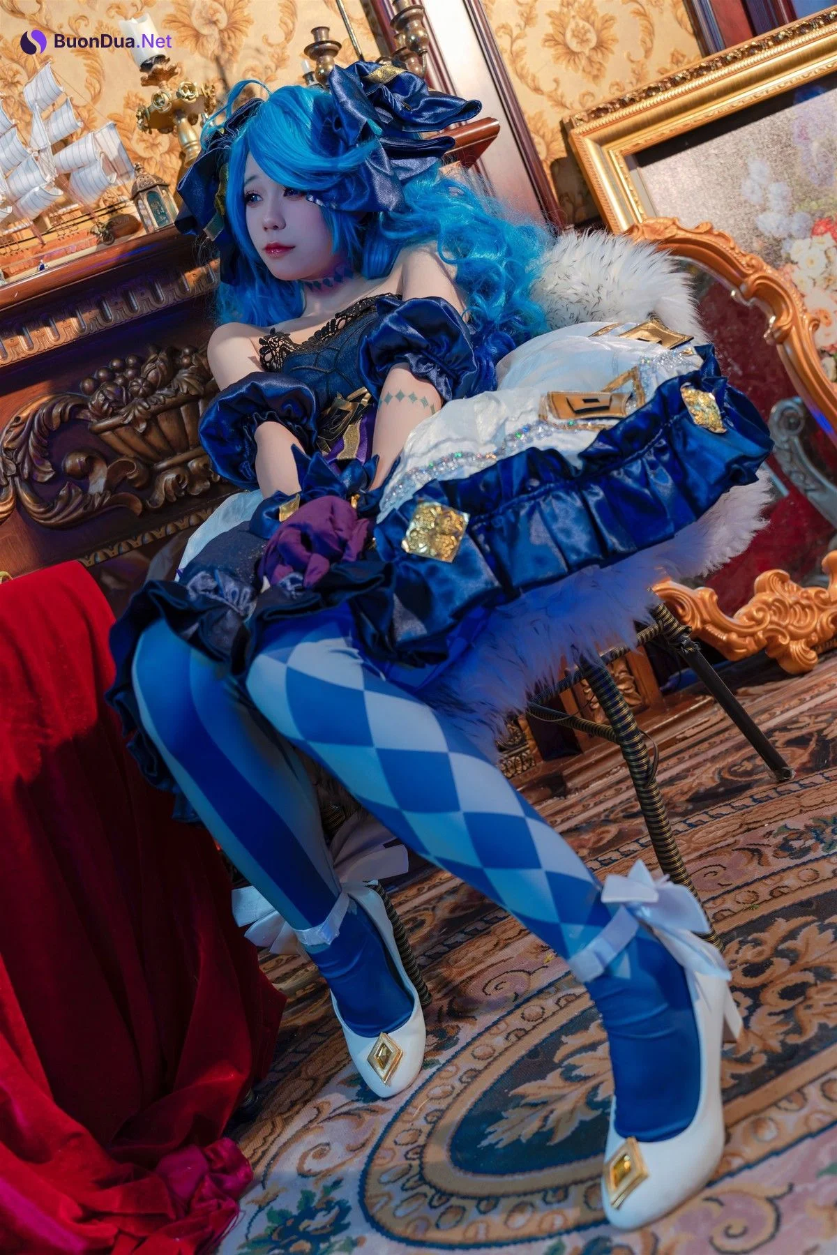 Cosplay 咬一口兔娘 兔兔班车 格温 - Photo 8
