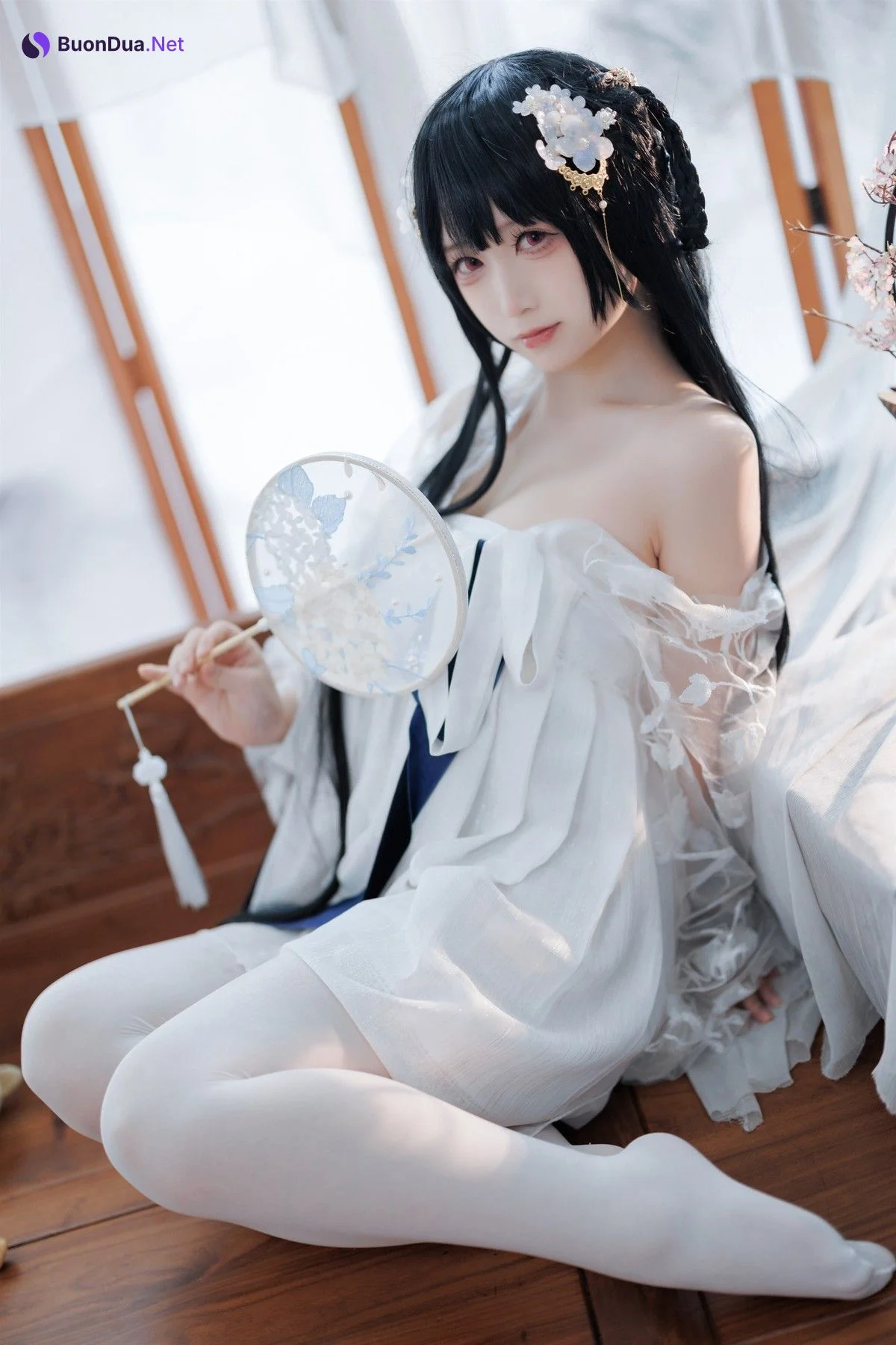 Cosplay 樱落酱 逸仙 膏发凝脂 - Photo 11
