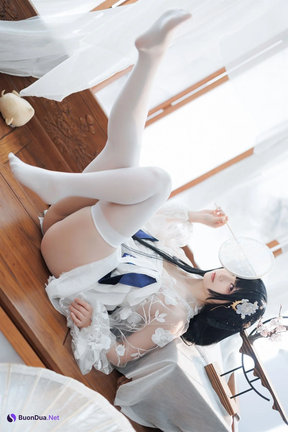 Cosplay 樱落酱 逸仙 膏发凝脂 - Photo 15