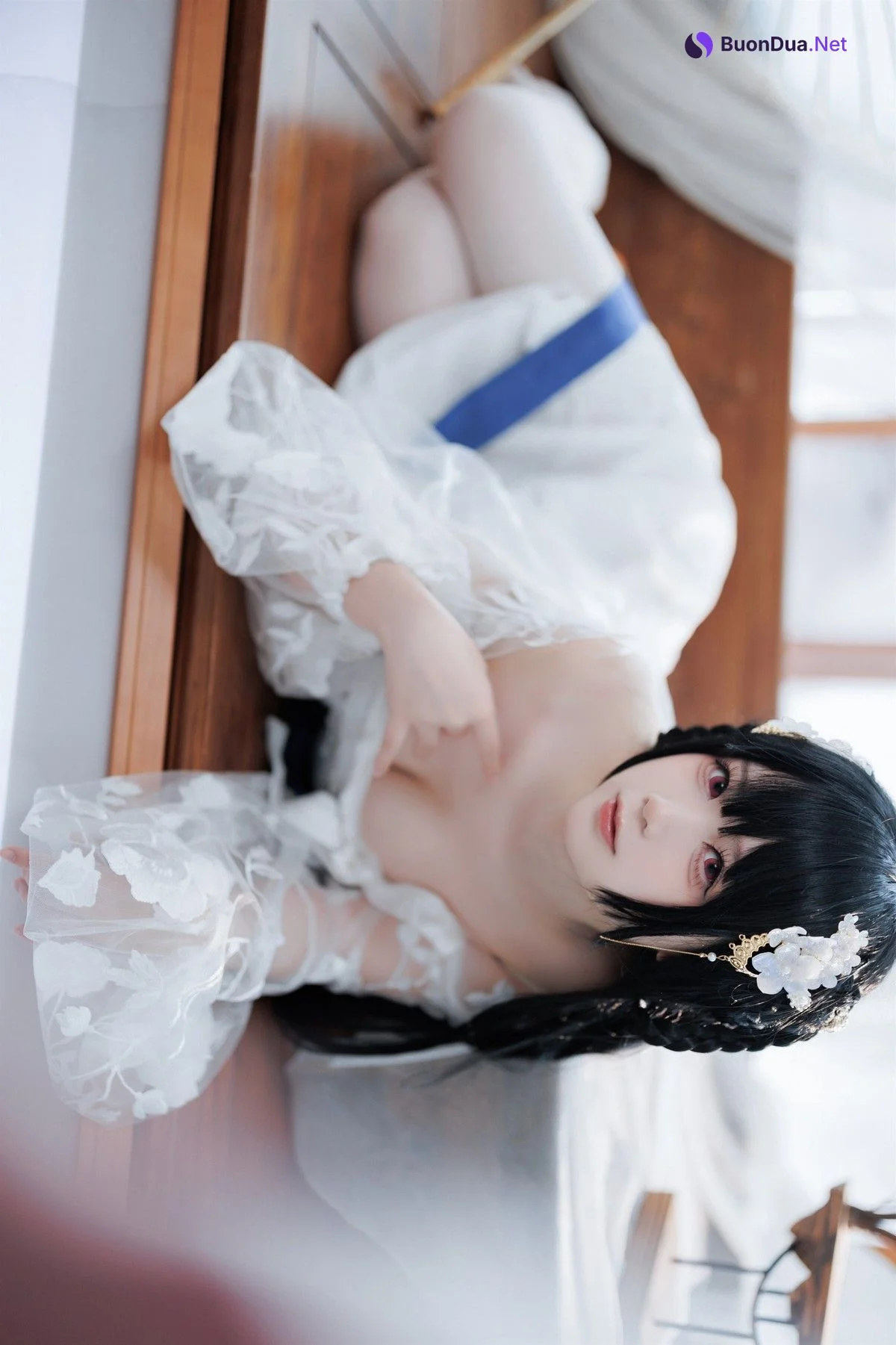 Cosplay 樱落酱 逸仙 膏发凝脂 - Photo 17