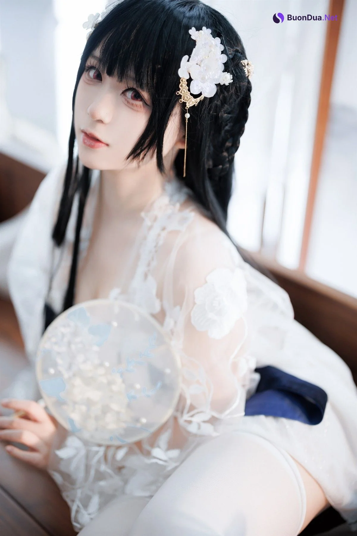 Cosplay 樱落酱 逸仙 膏发凝脂 - Photo 4
