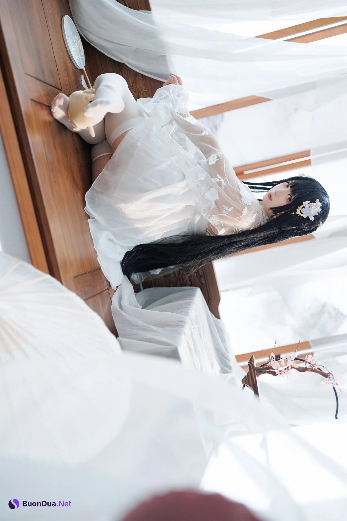 Cosplay 樱落酱 逸仙 膏发凝脂 - Photo 6