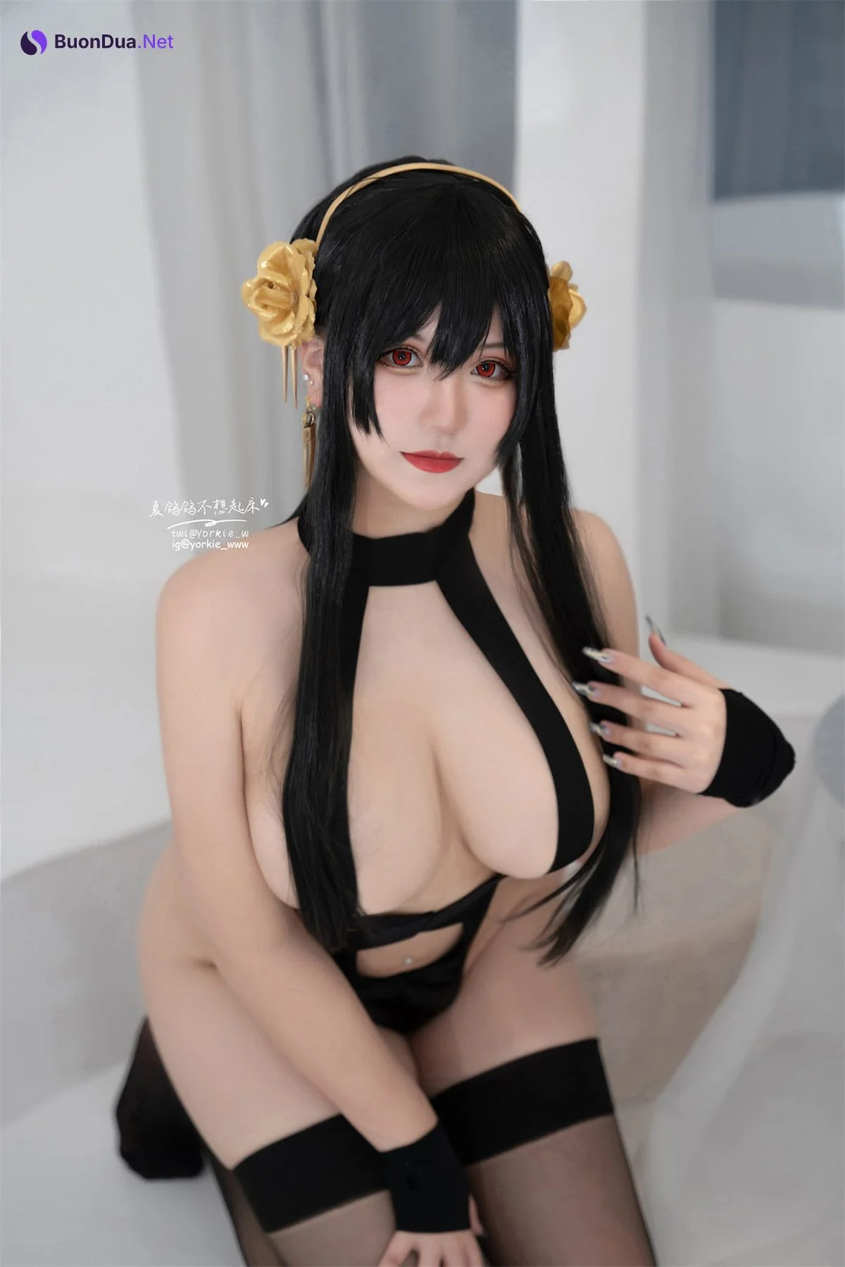 Cosplay 夏鸽鸽不想起床 约尔太太泳衣 - Photo 3