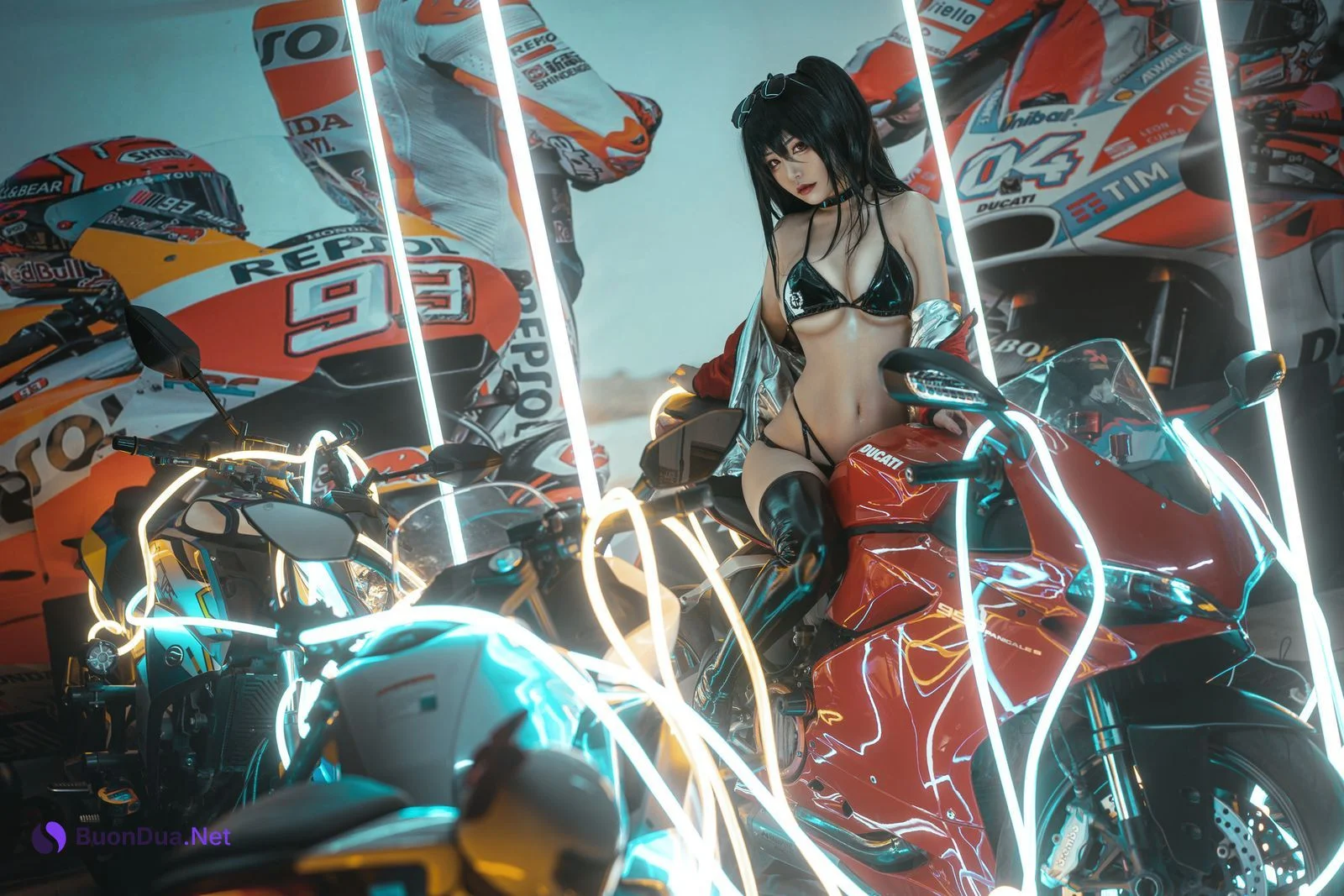 Cosplay 爆机少女喵小吉 碧蓝航线 大凤 - Photo 3