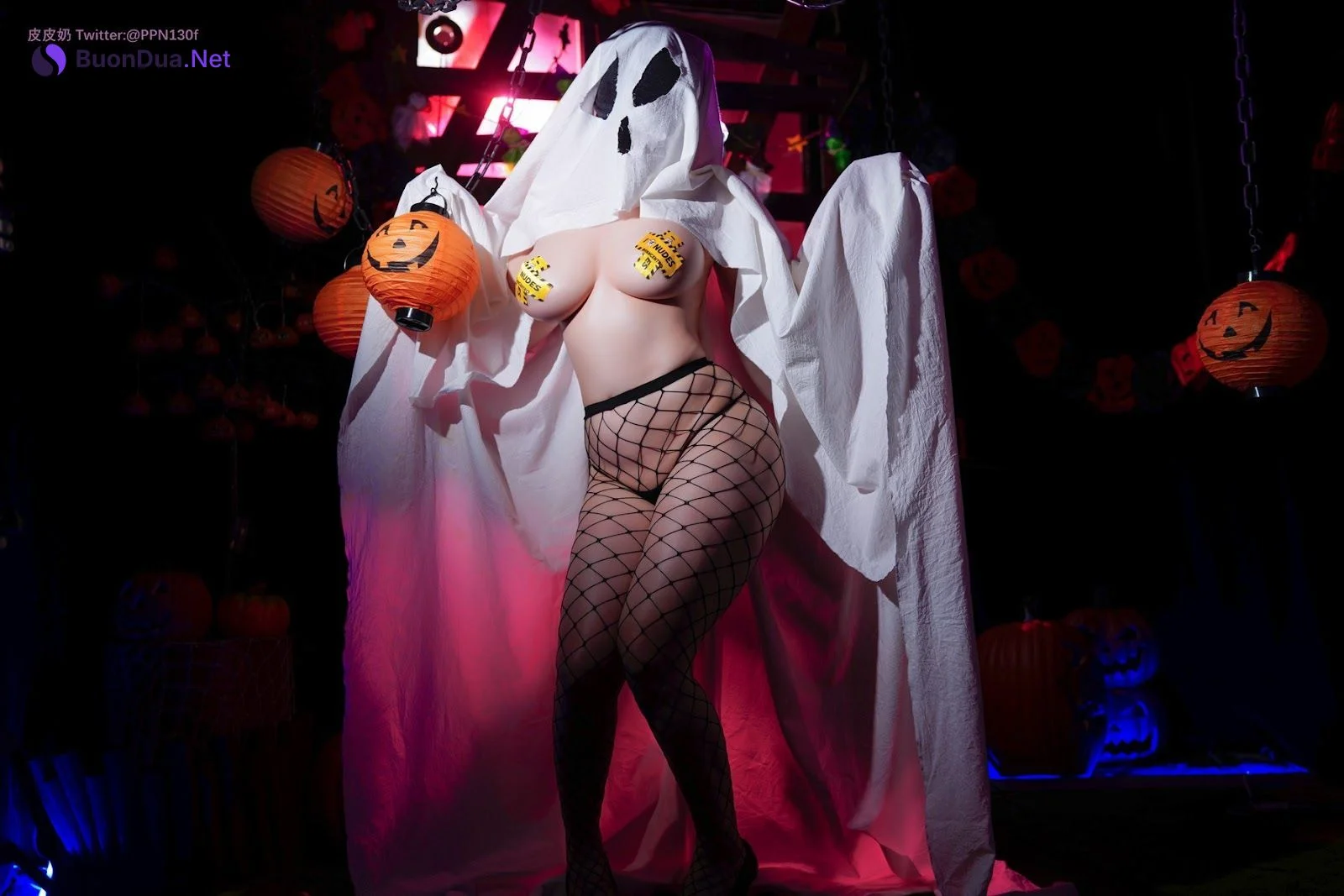 Cosplay 皮皮奶可可爱了啦 幽灵 - Photo 10
