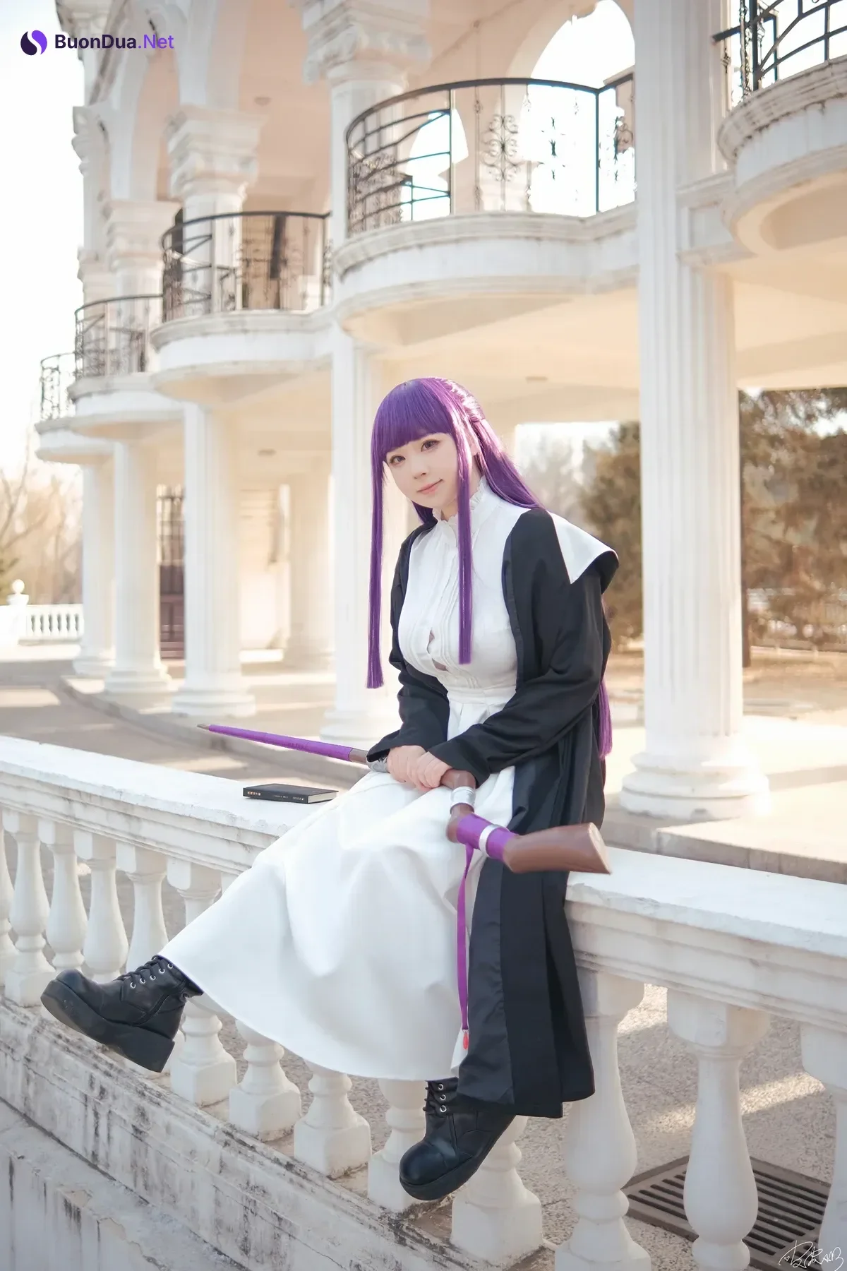 Cosplay 皮皮奶可可爱了啦 – 葬送的芙莉莲 菲伦 - Photo 12