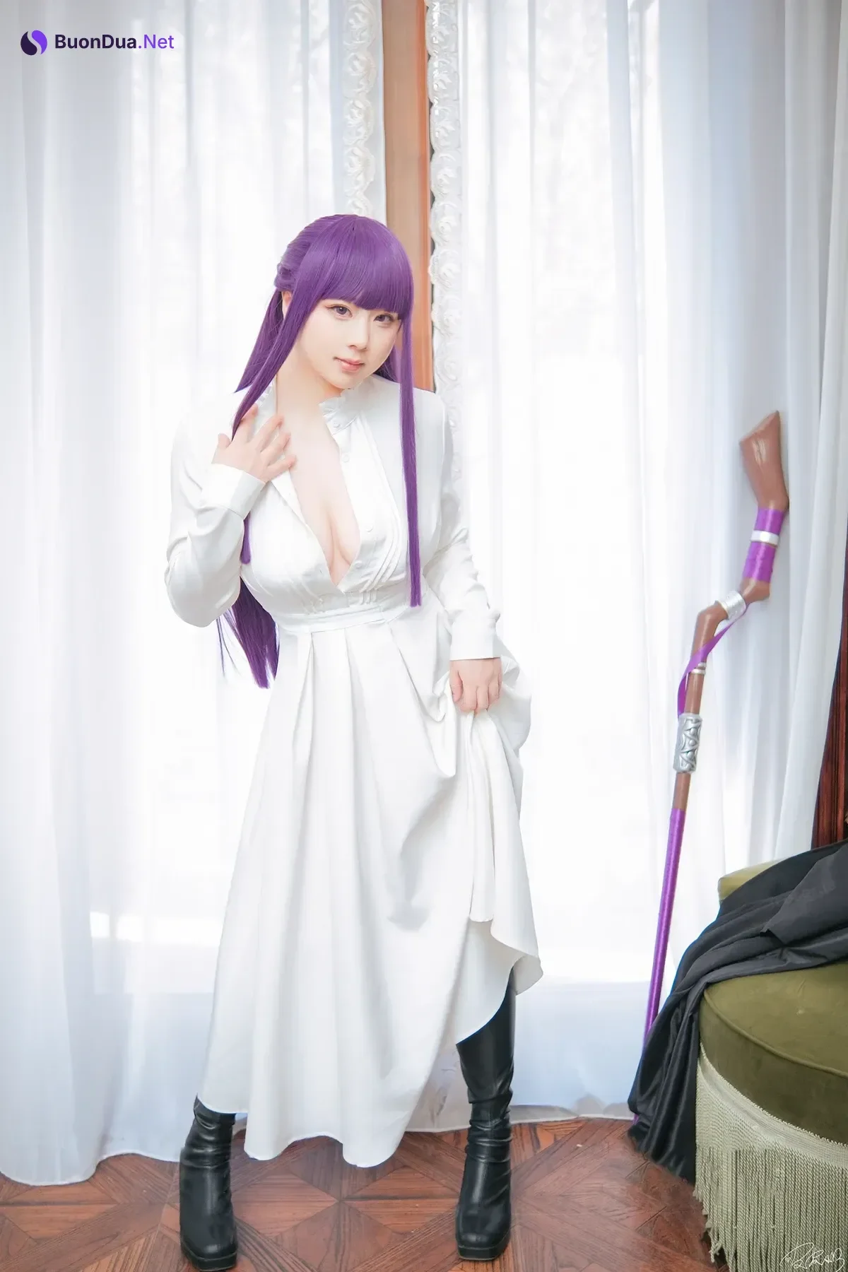 Cosplay 皮皮奶可可爱了啦 – 葬送的芙莉莲 菲伦 - Photo 18