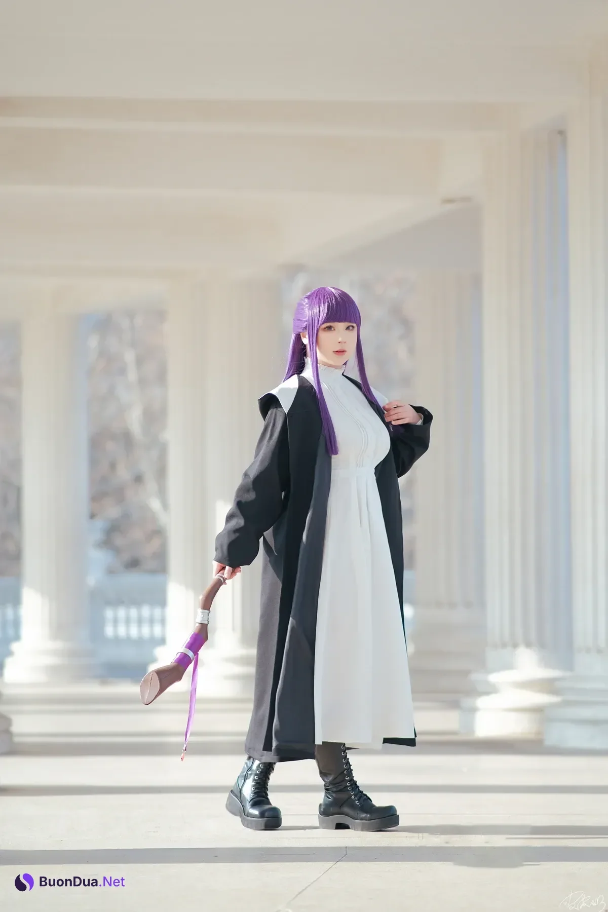 Cosplay 皮皮奶可可爱了啦 – 葬送的芙莉莲 菲伦 - Photo 2