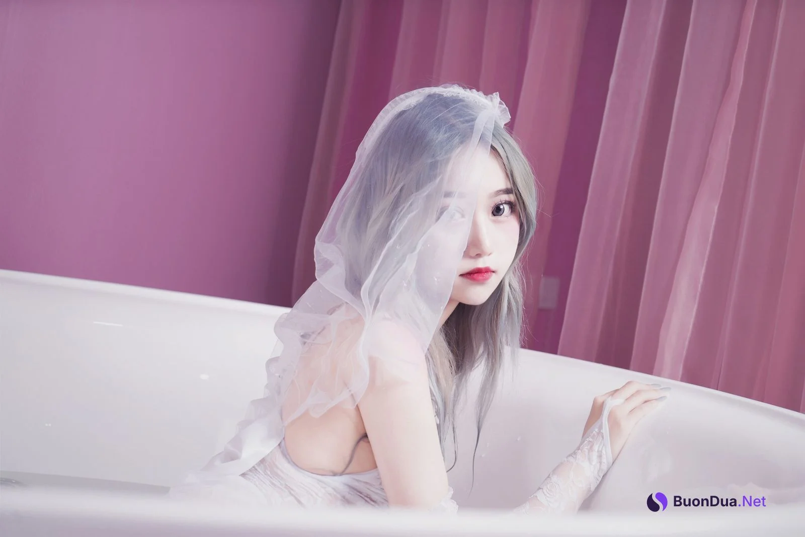 Cosplay eloise软软 入水蕾丝 - Photo 10