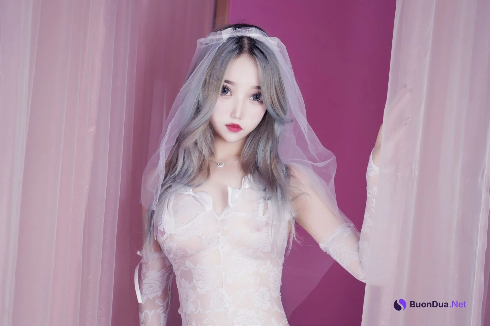 Cosplay eloise软软 入水蕾丝 - Photo 7