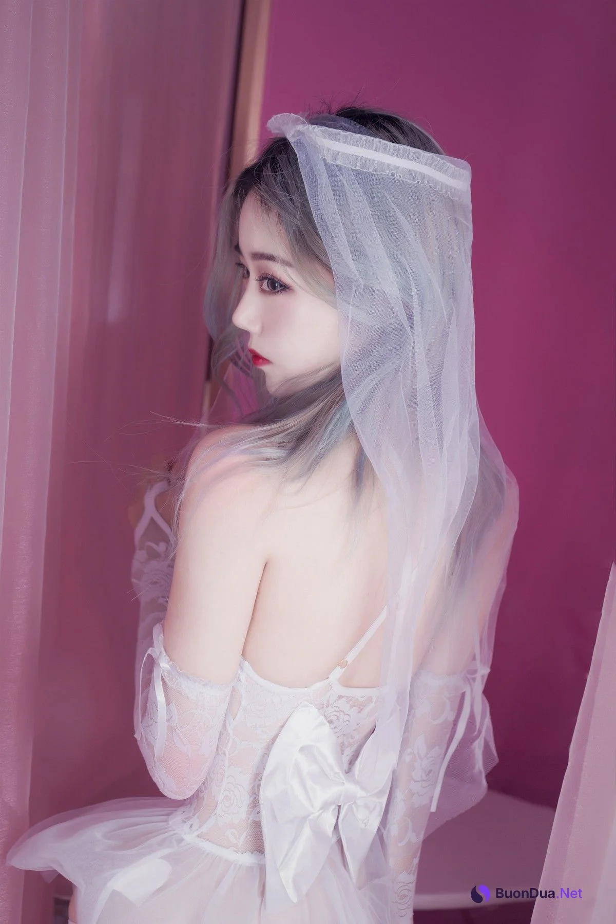 Cosplay eloise软软 入水蕾丝 - Photo 9