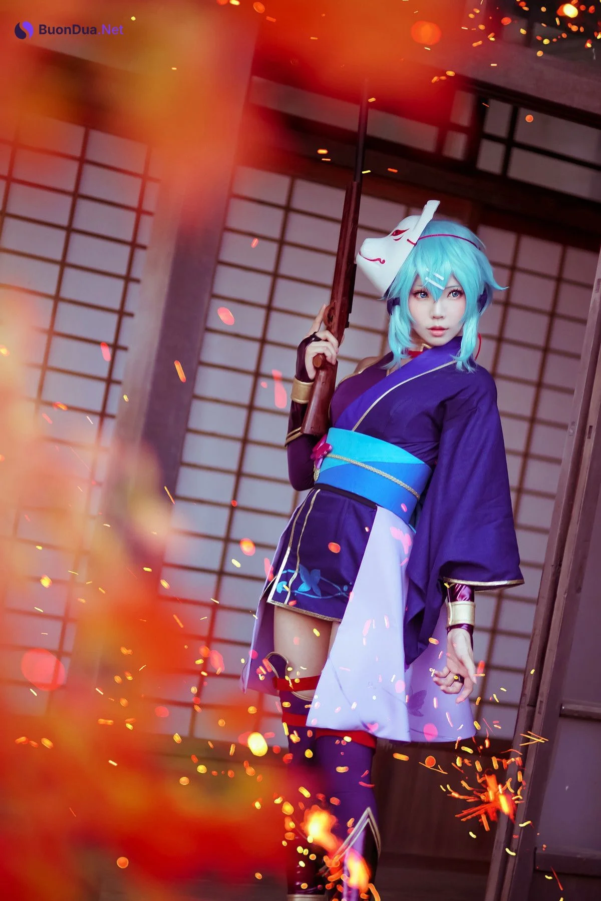 Cosplay ElyEE子 诗乃猎人 - รูปภาพ 13