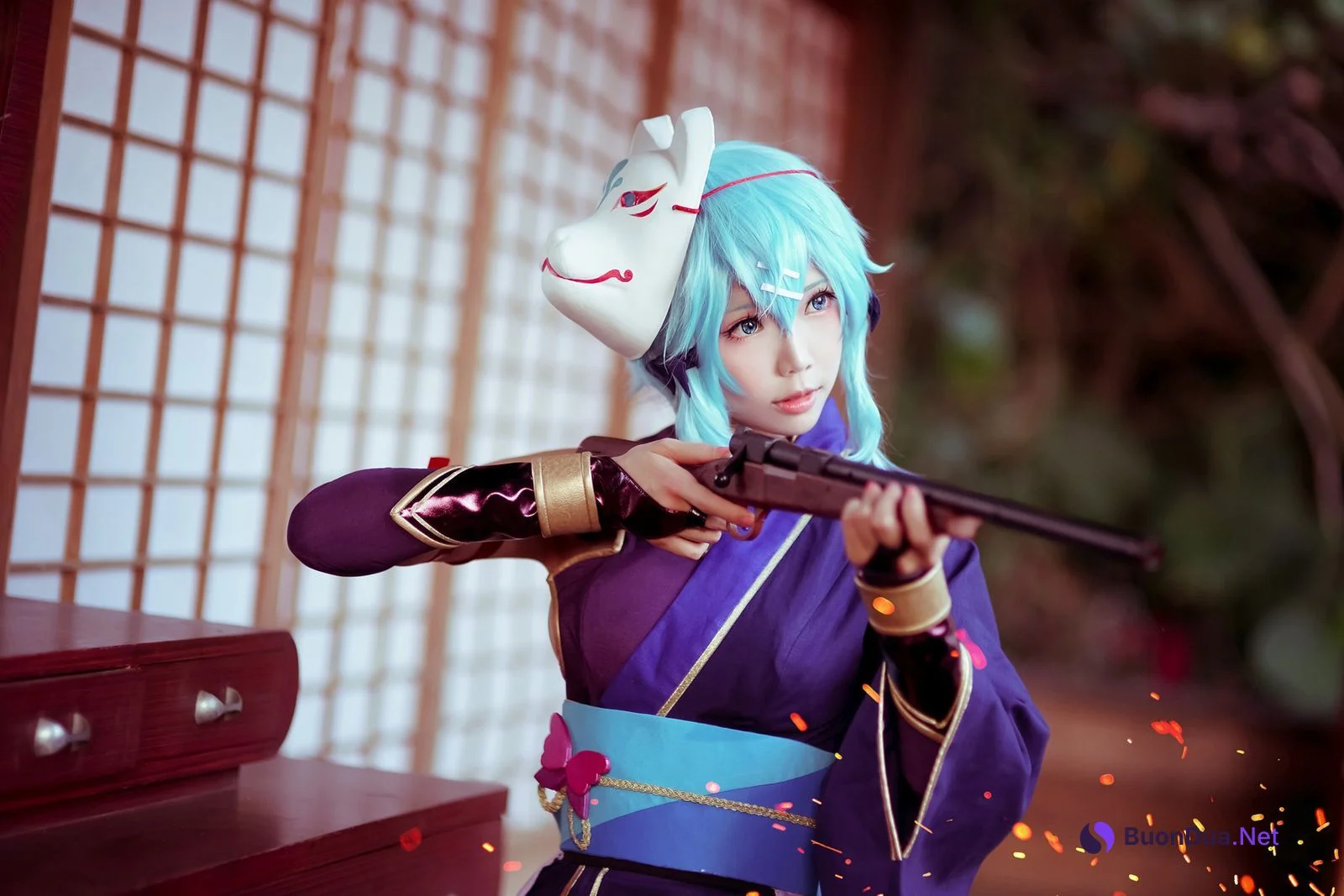 Cosplay ElyEE子 诗乃猎人 - รูปภาพ 17