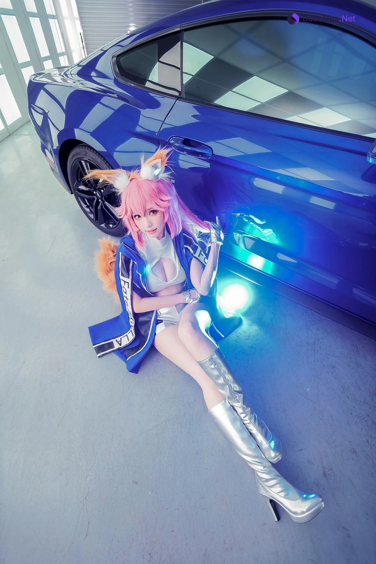 Cosplay ElyEE子 玉藻前赛车 - Photo 10