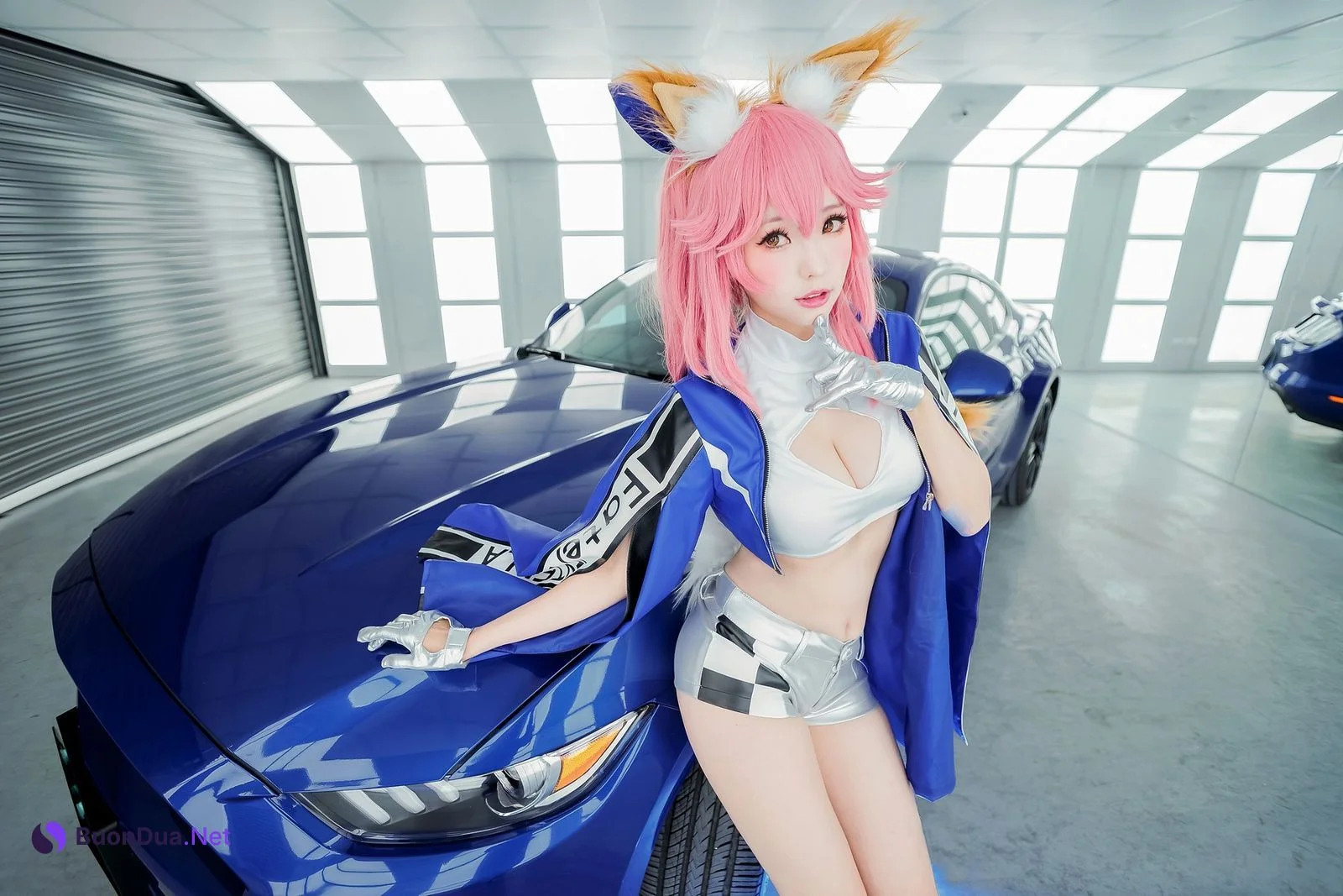 Cosplay ElyEE子 玉藻前赛车 - Photo 20
