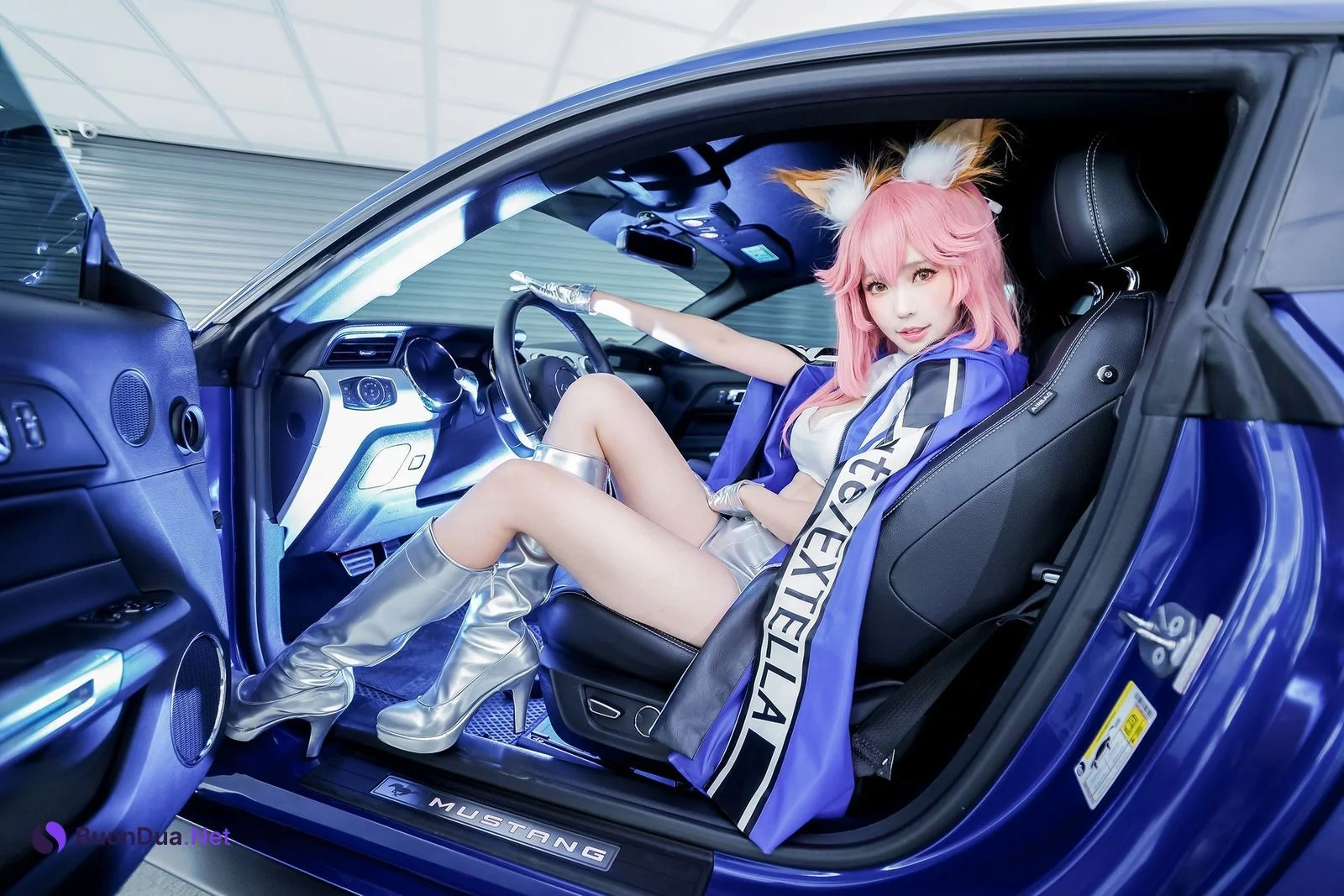 Cosplay ElyEE子 玉藻前赛车 - Photo 3