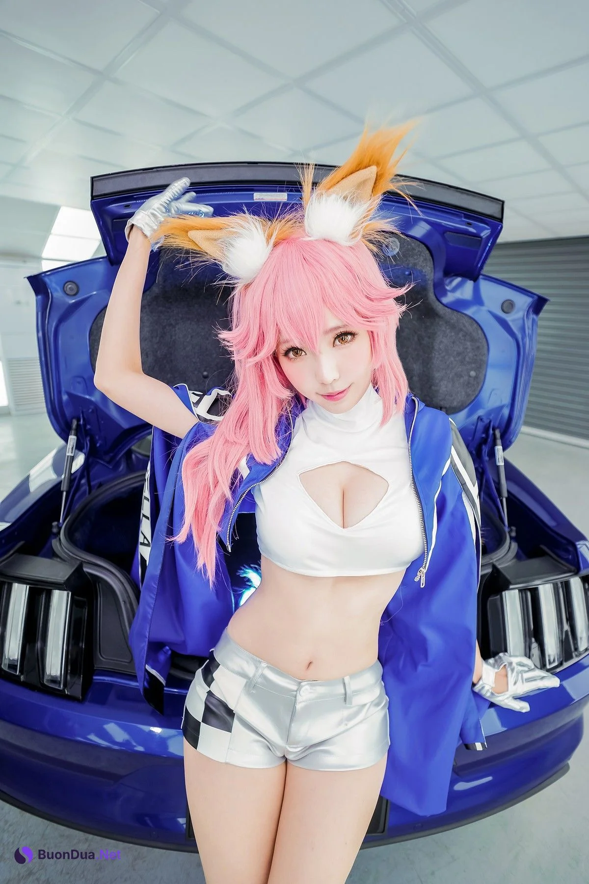 Cosplay ElyEE子 玉藻前赛车 - Photo 6