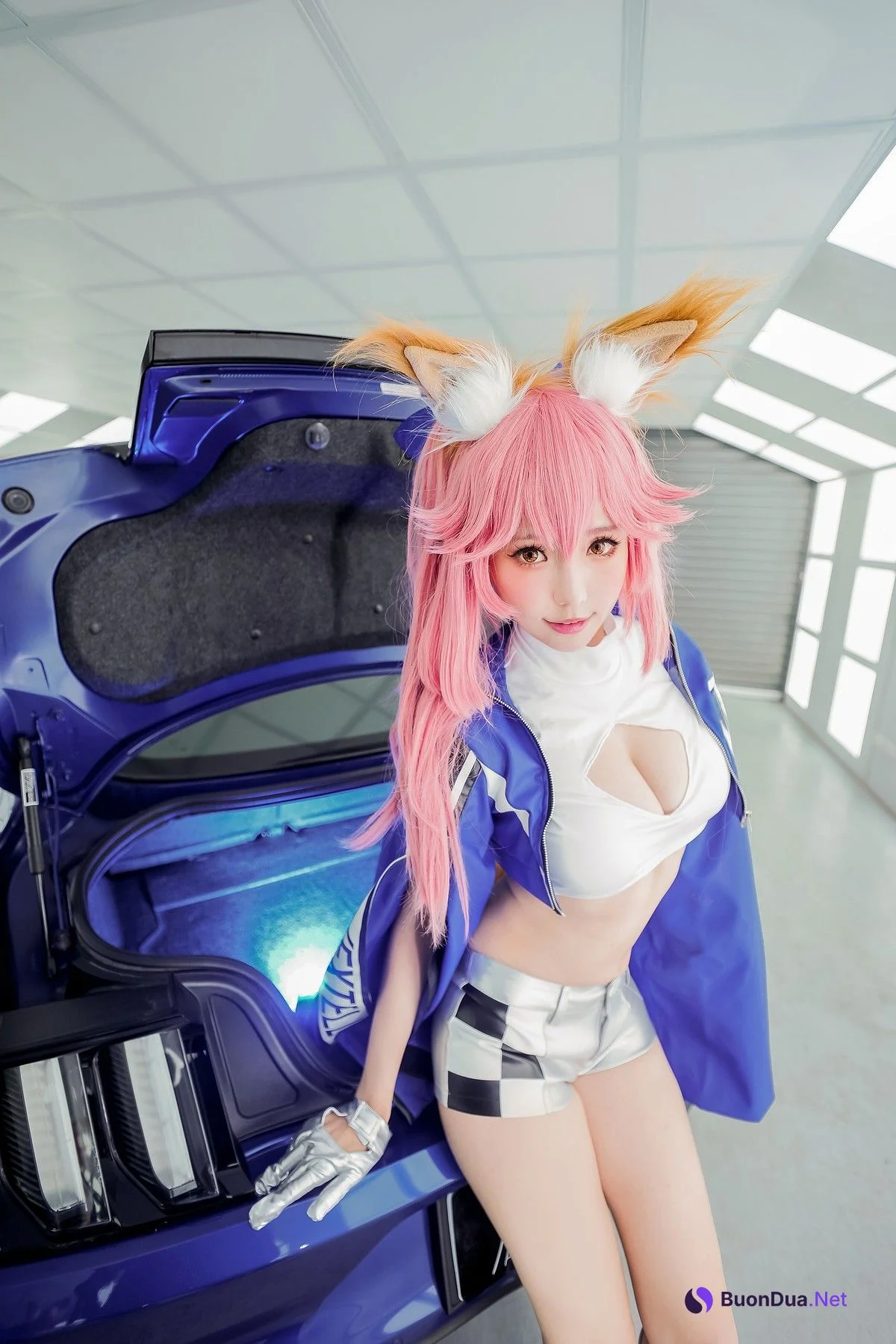 Cosplay ElyEE子 玉藻前赛车 - Photo 7