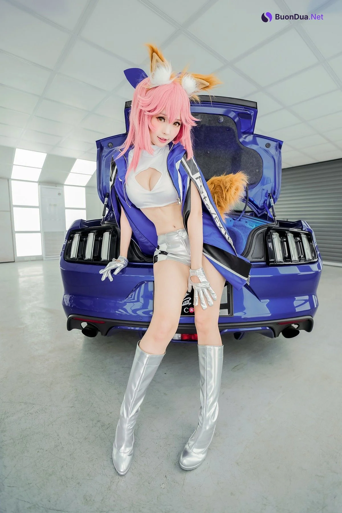 Cosplay ElyEE子 玉藻前赛车 - Photo 8