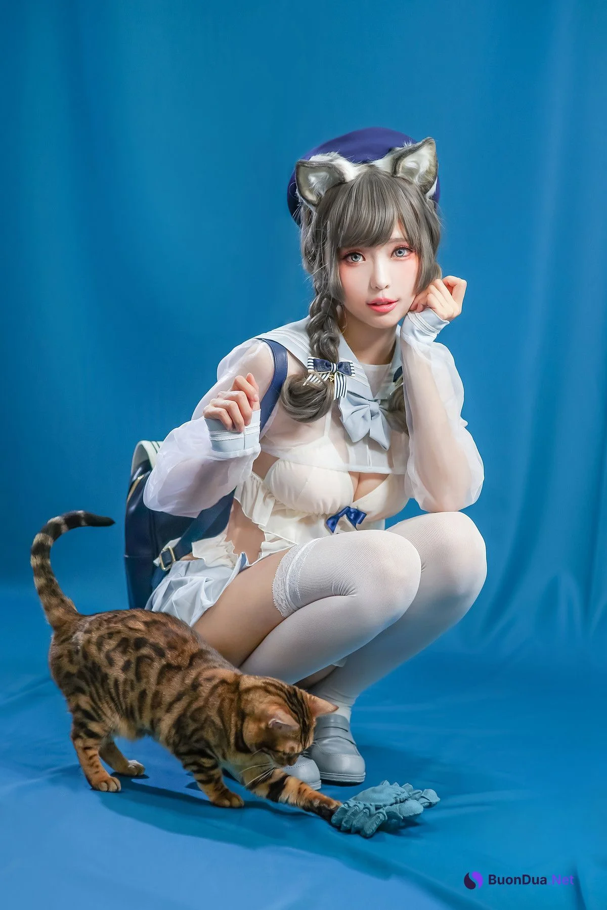 Cosplay ElyEE子 灰太狼-泳圈 - 照片 10