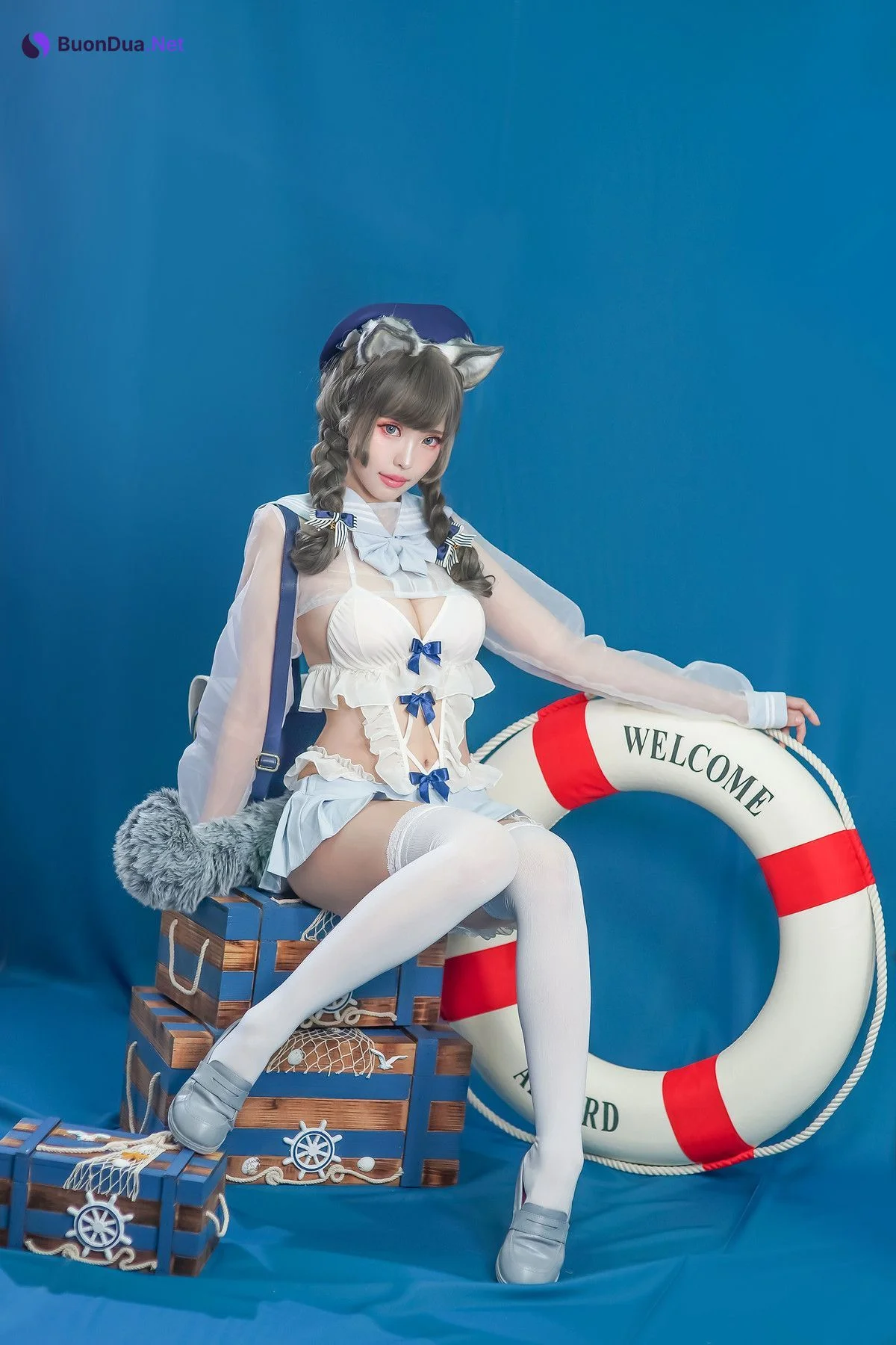 Cosplay ElyEE子 灰太狼-泳圈 - 照片 20