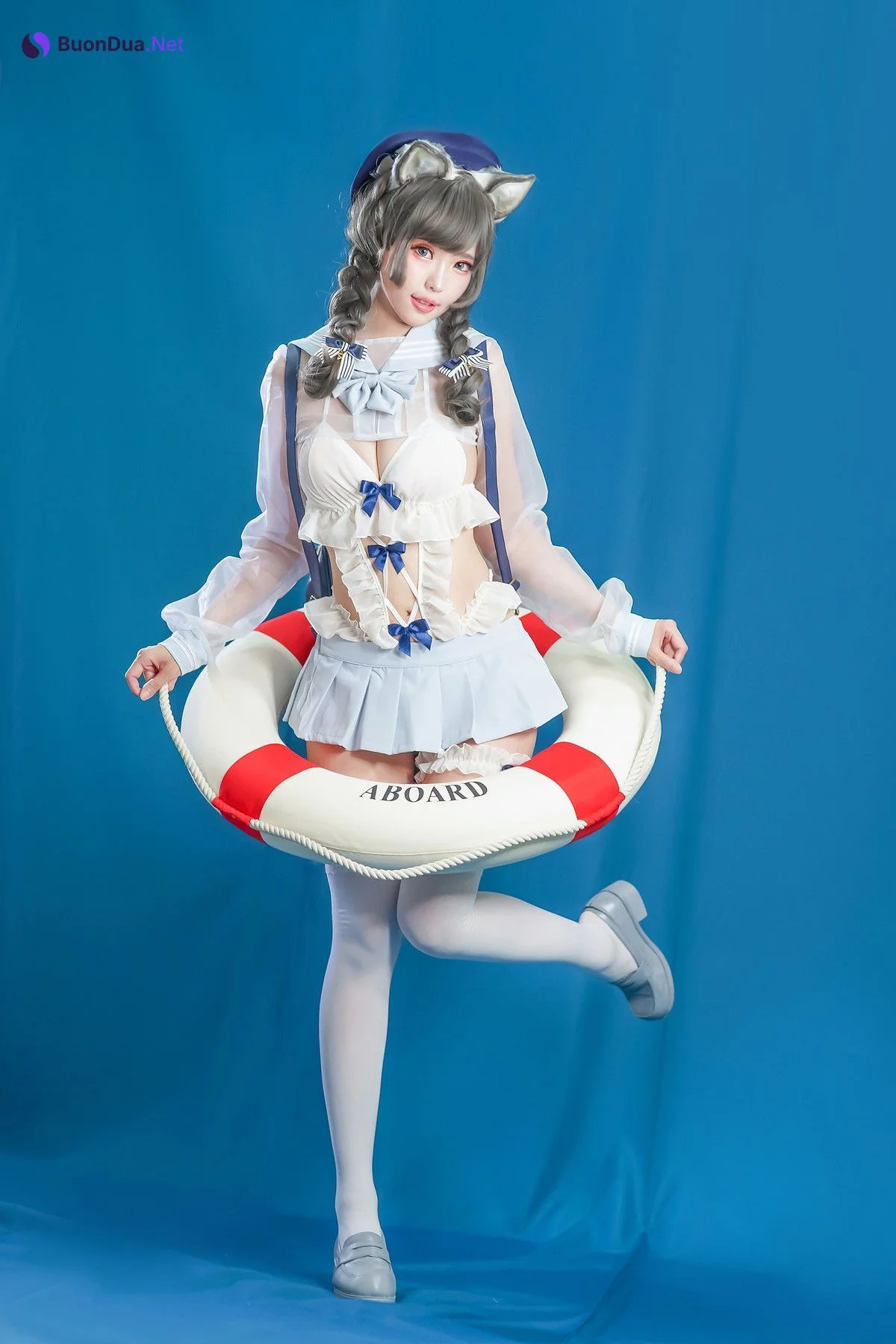 Cosplay ElyEE子 灰太狼-泳圈 - 照片 4