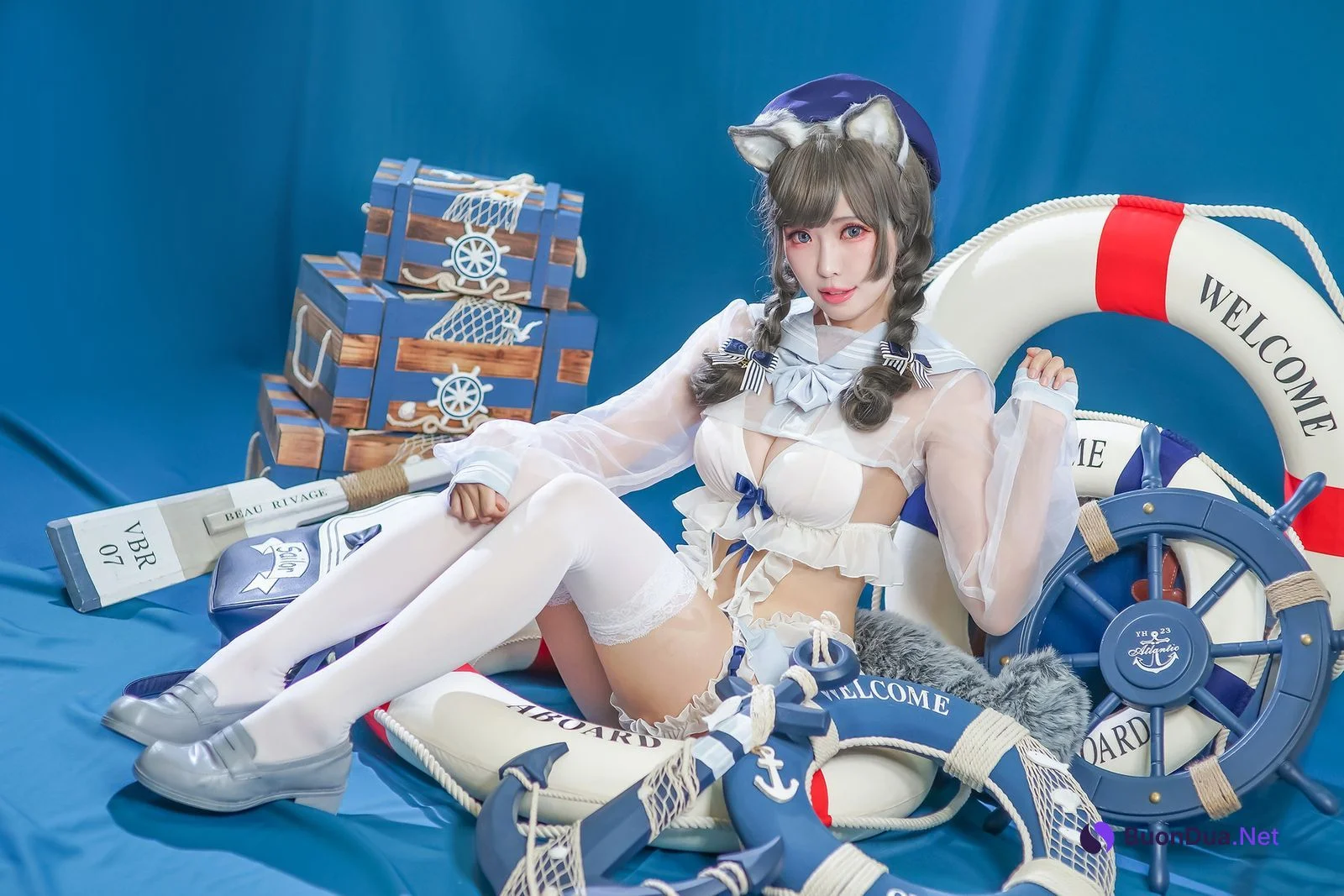 Cosplay ElyEE子 灰太狼-泳圈 - 照片 5