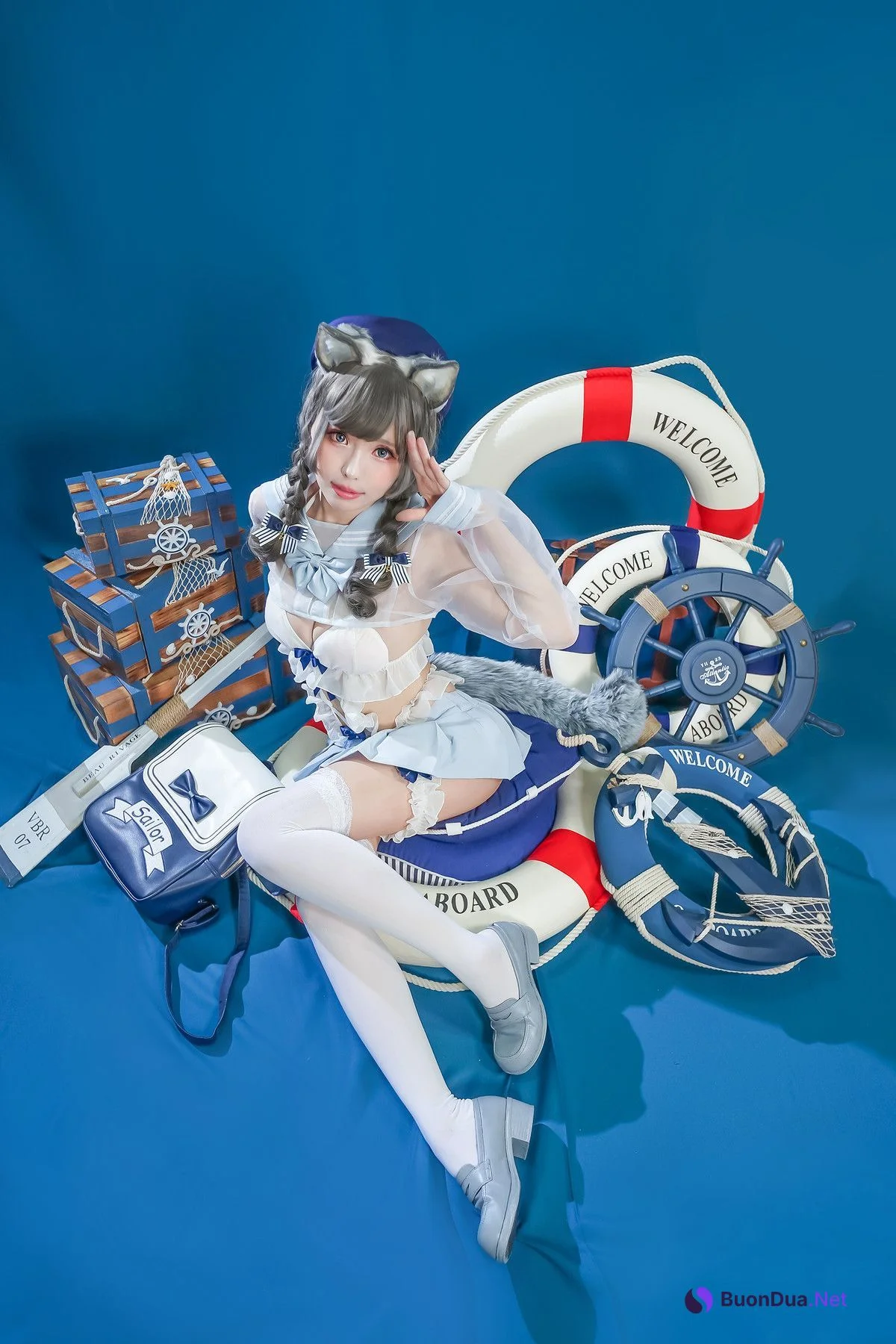 Cosplay ElyEE子 灰太狼-泳圈 - 照片 7
