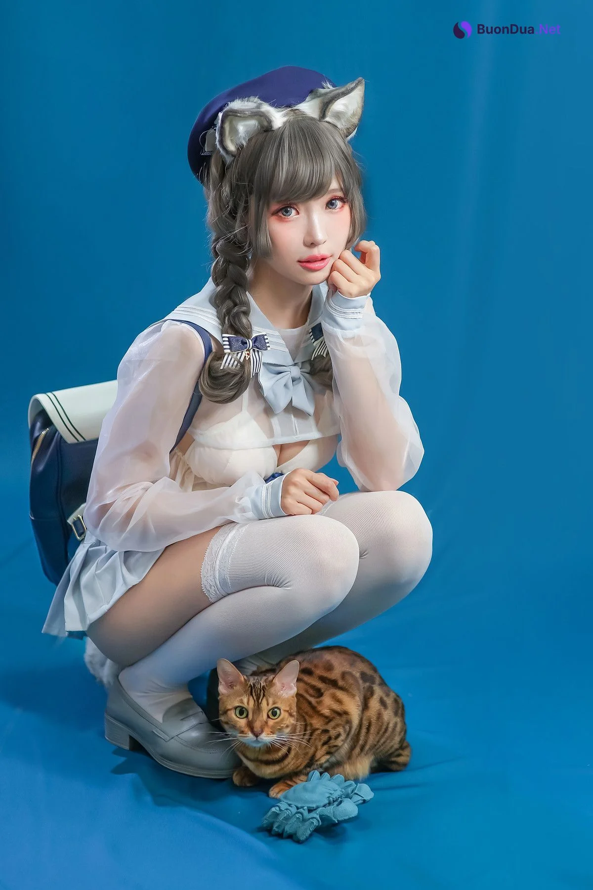 Cosplay ElyEE子 灰太狼-泳圈 - 照片 8