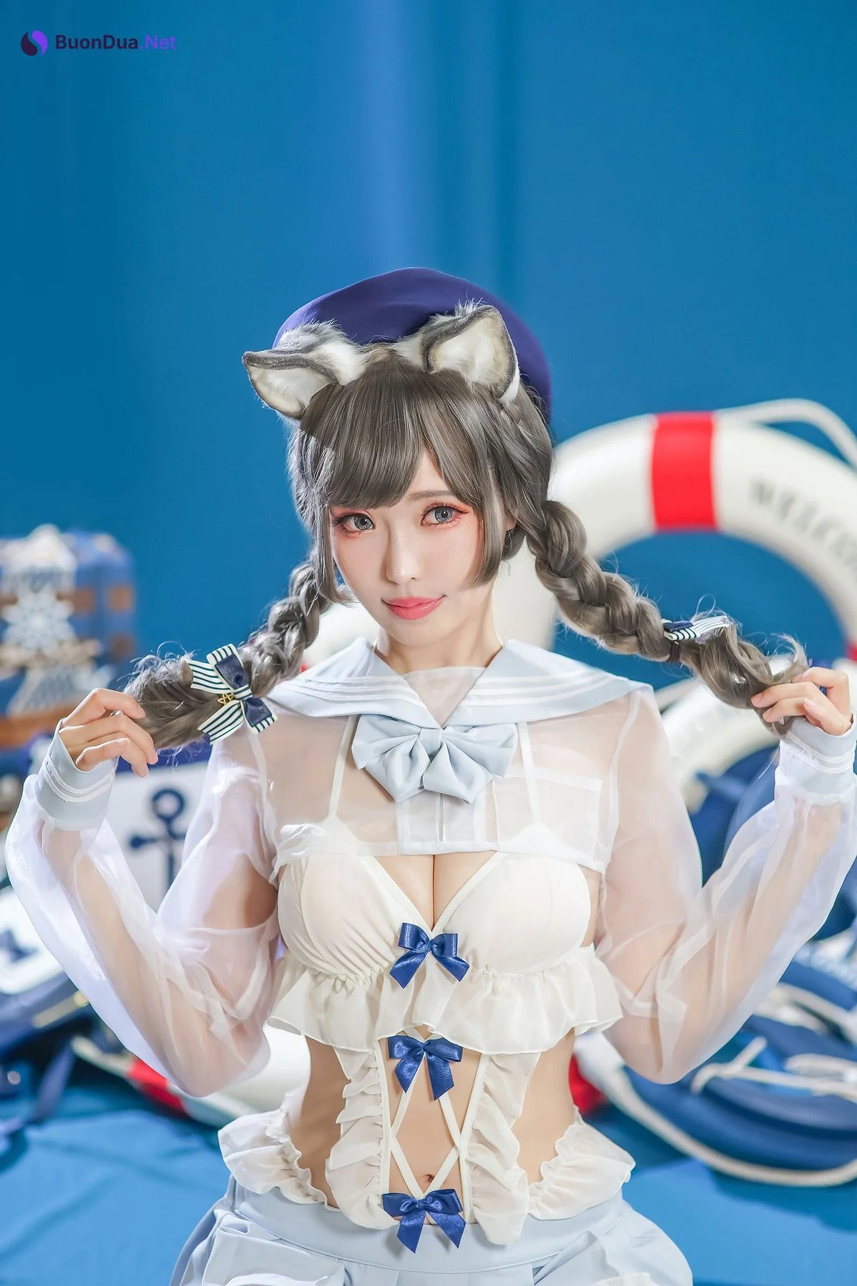 Cosplay ElyEE子 灰太狼-泳圈 - 照片 9