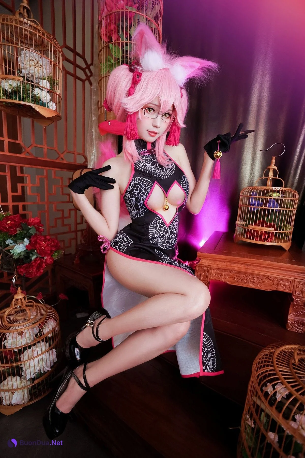 Cosplay ElyEE子 玉藻前旗袍 - รูปภาพ 10