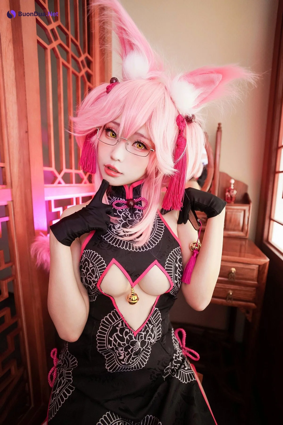Cosplay ElyEE子 玉藻前旗袍 - รูปภาพ 12