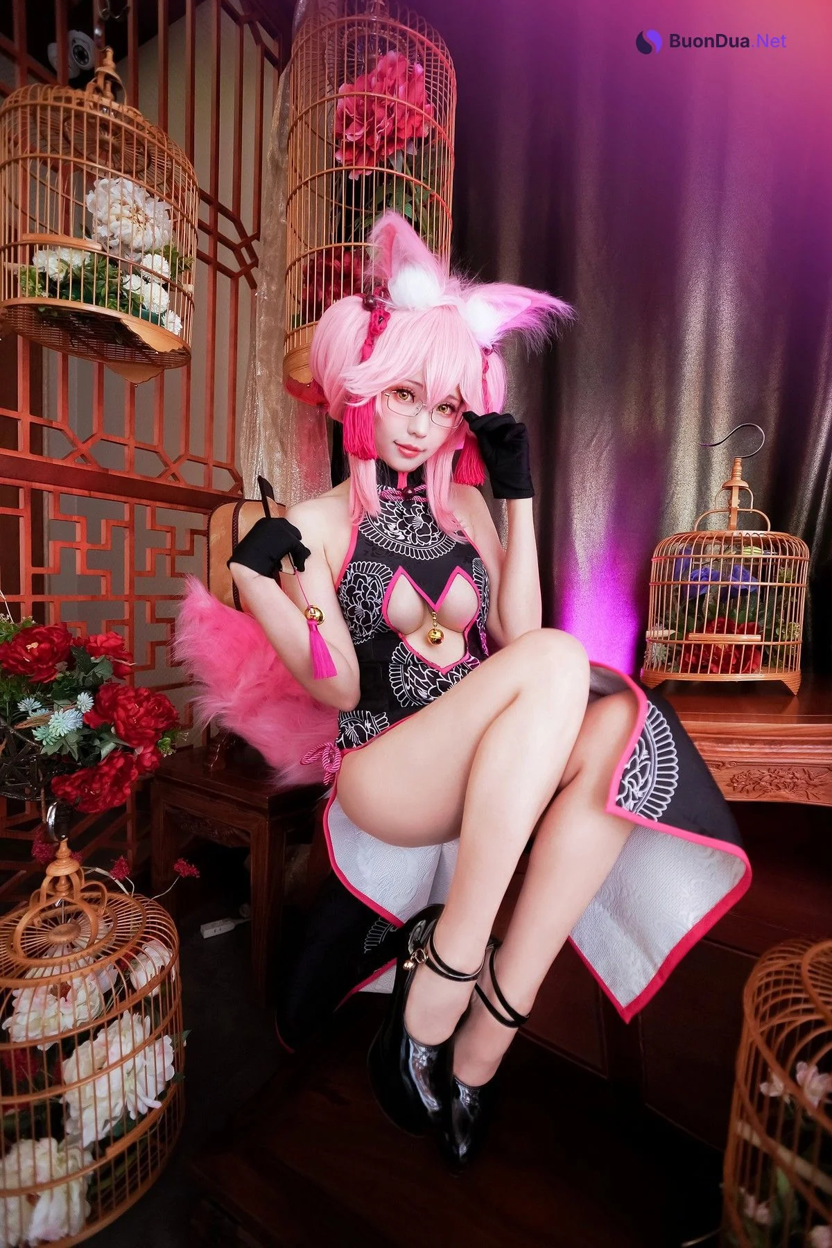 Cosplay ElyEE子 玉藻前旗袍 - รูปภาพ 13