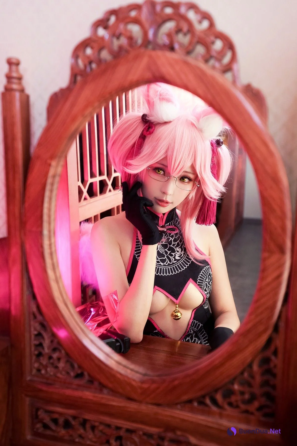 Cosplay ElyEE子 玉藻前旗袍 - รูปภาพ 3