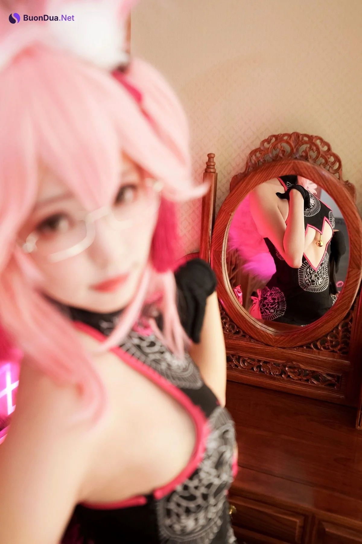 Cosplay ElyEE子 玉藻前旗袍 - รูปภาพ 4