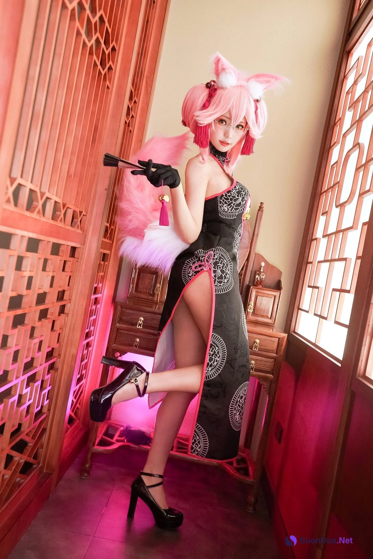 Cosplay ElyEE子 玉藻前旗袍 - รูปภาพ 5