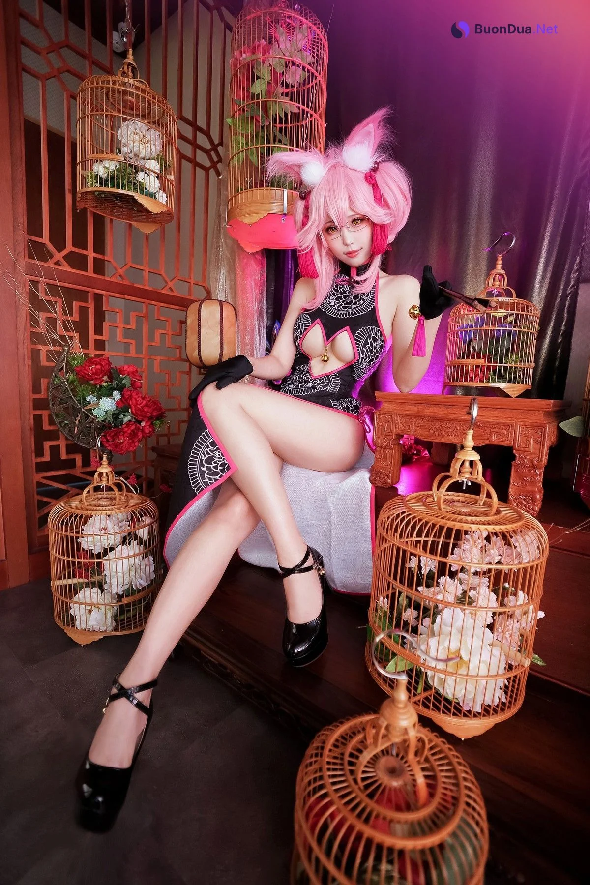 Cosplay ElyEE子 玉藻前旗袍 - รูปภาพ 7