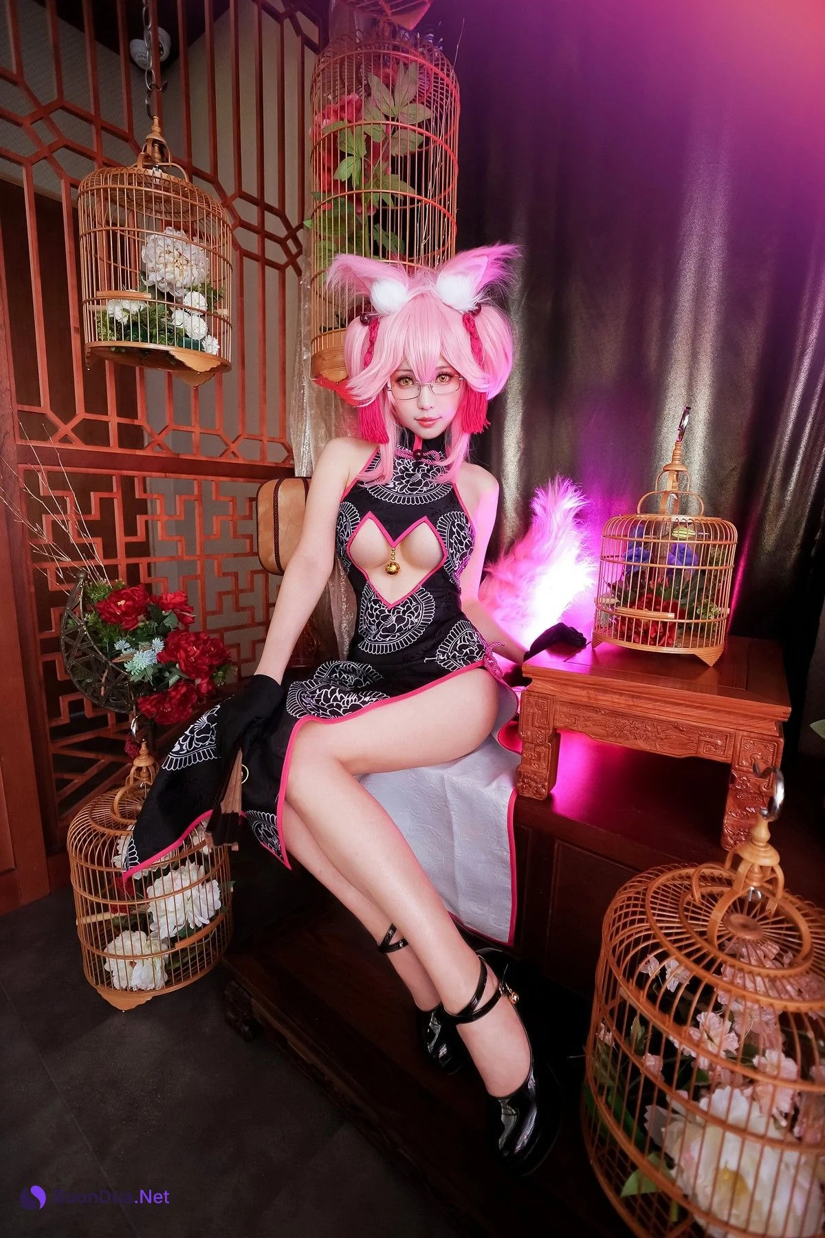 Cosplay ElyEE子 玉藻前旗袍 - รูปภาพ 9