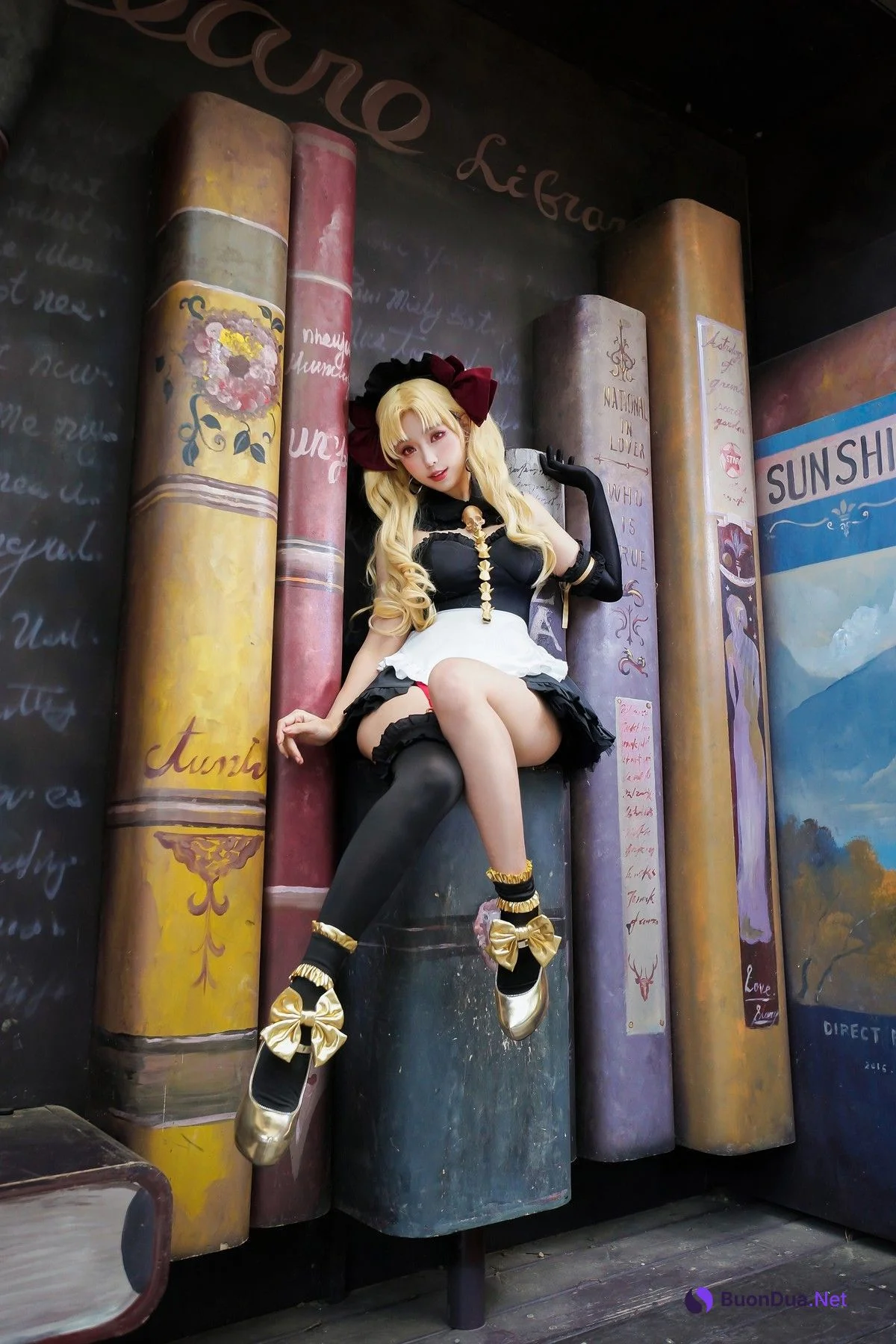 Cosplay ElyEE子 远坂凛 女仆 - 写真 12