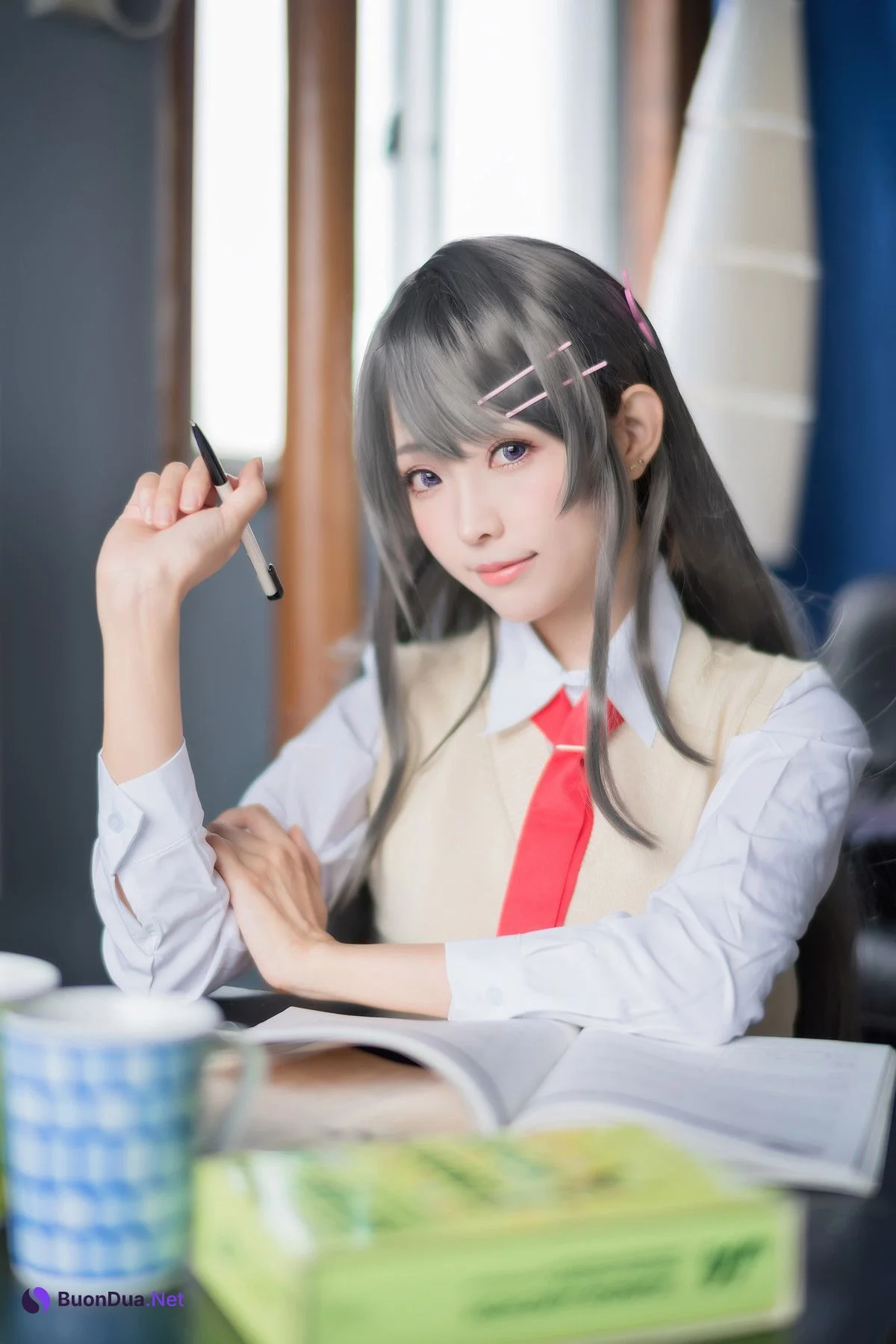 Cosplay ElyEE子 麻衣学姊 - Photo 11