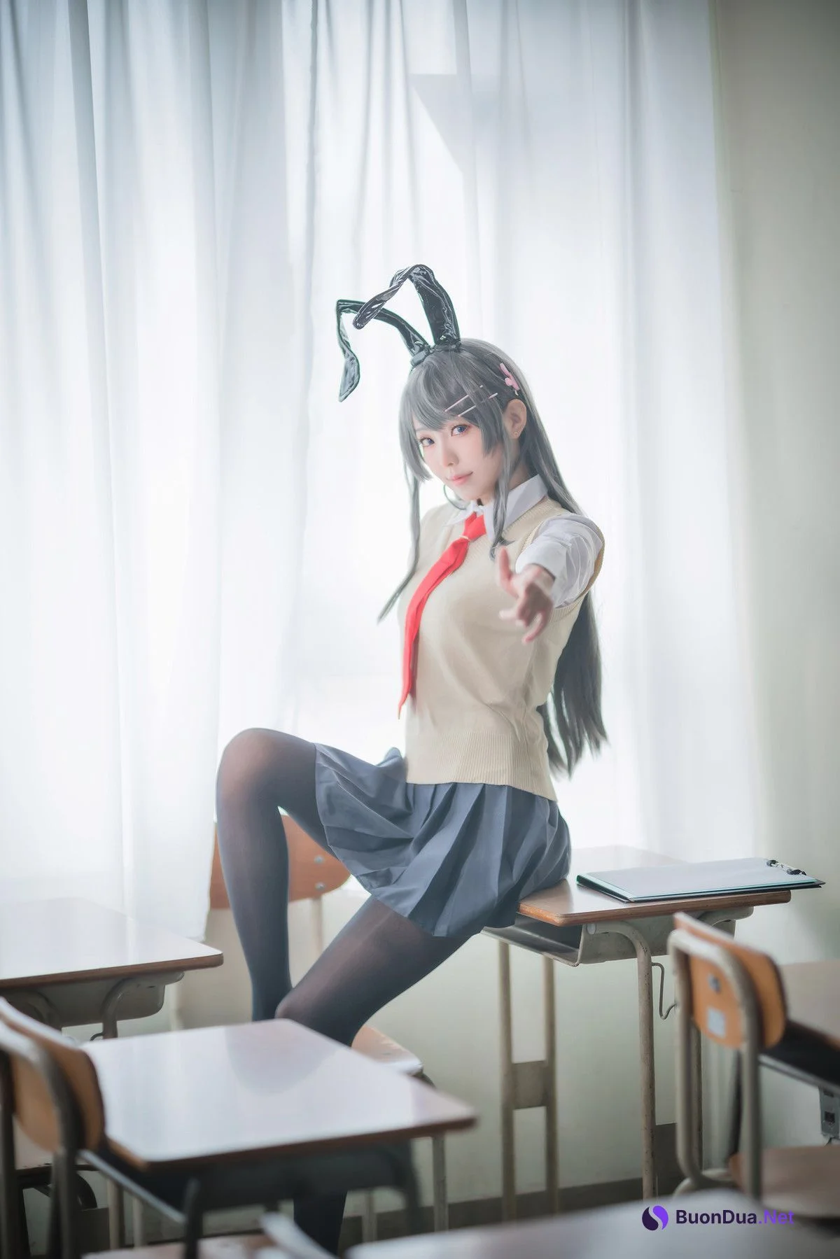 Cosplay ElyEE子 麻衣学姊 - Photo 2